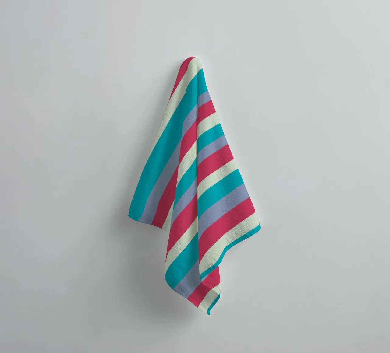 Strisce colorate var 3 asciugamano da bagno da Little Dean