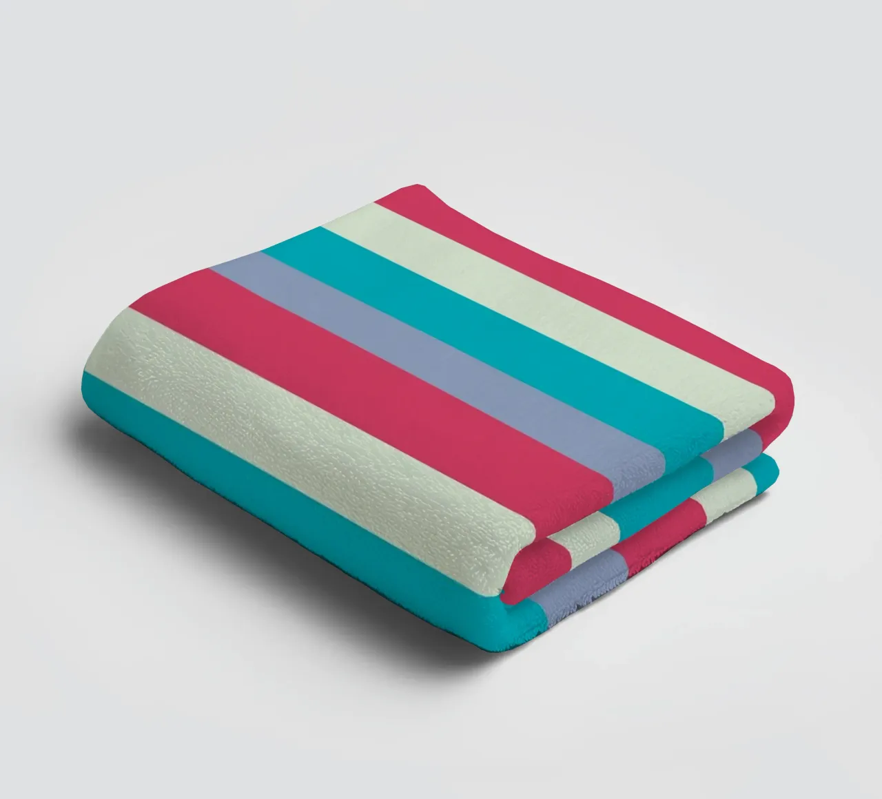 Strisce colorate var 3 asciugamano da bagno da Little Dean