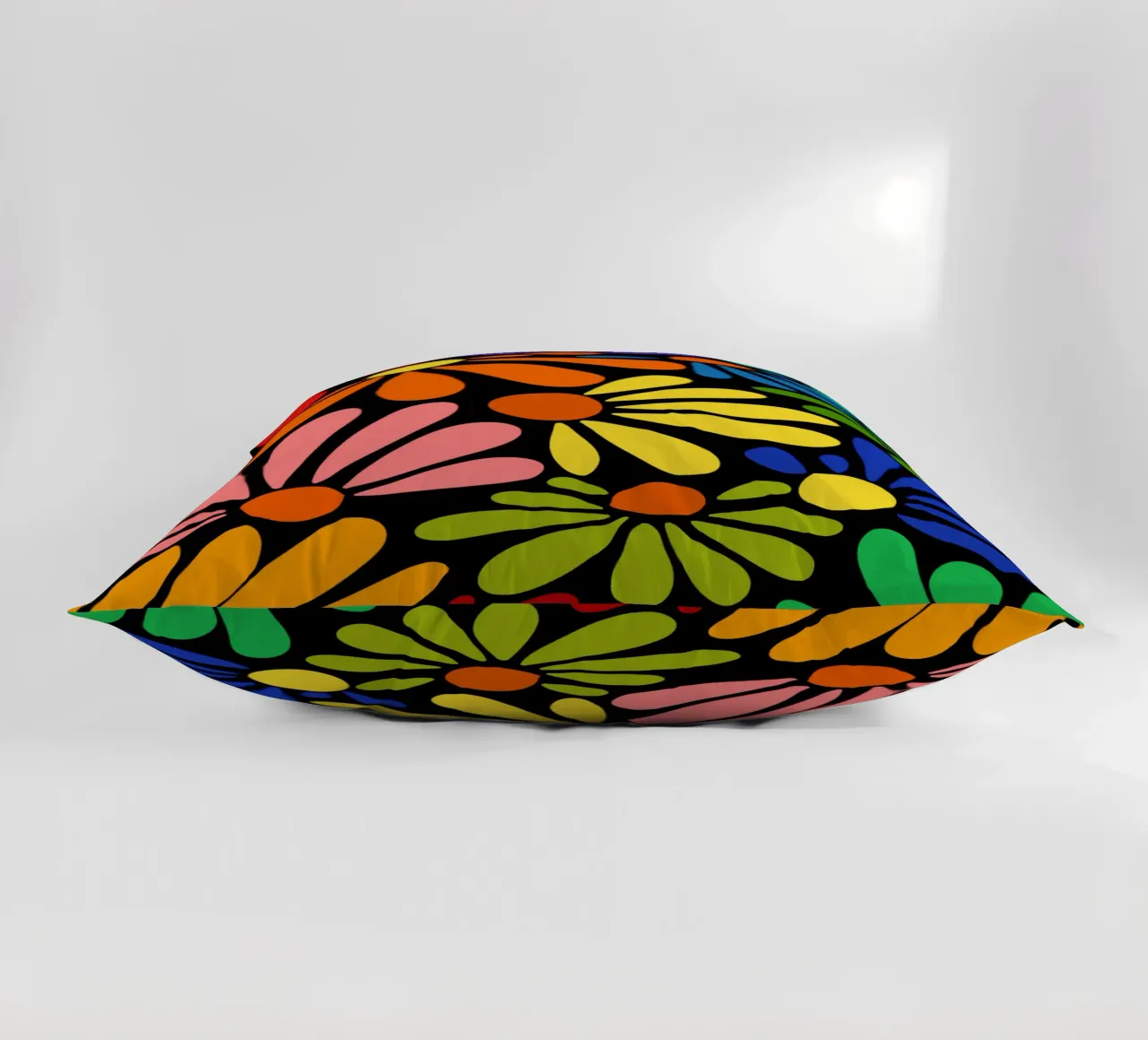 Colorful blooming cuscino da TijanaArtStudio88