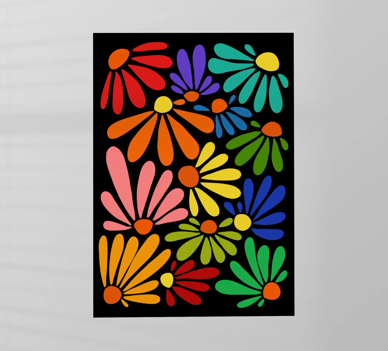 Colorful blooming pellicola backlit da TijanaArtStudio88