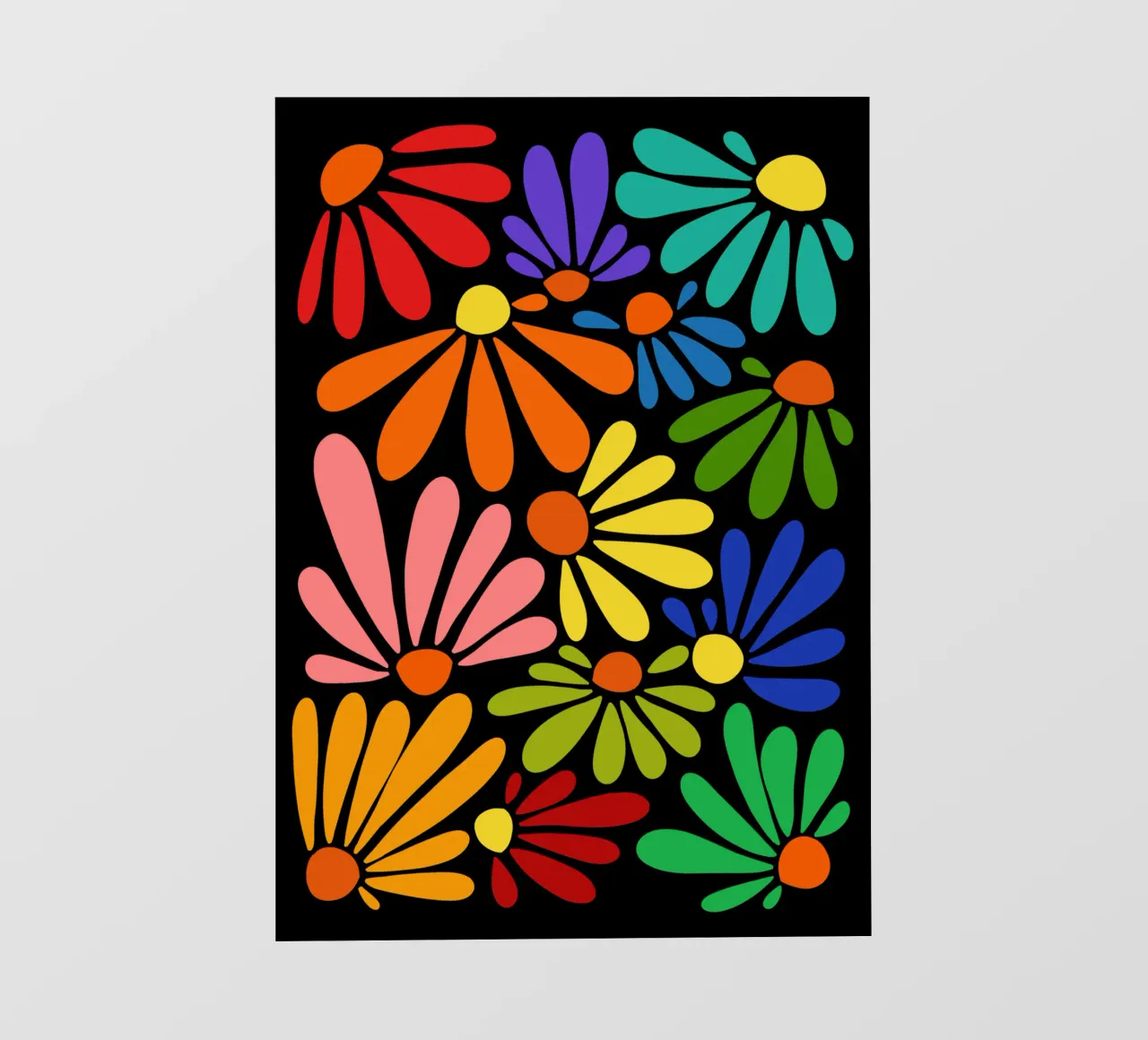 Colorful blooming pellicola backlit da TijanaArtStudio88