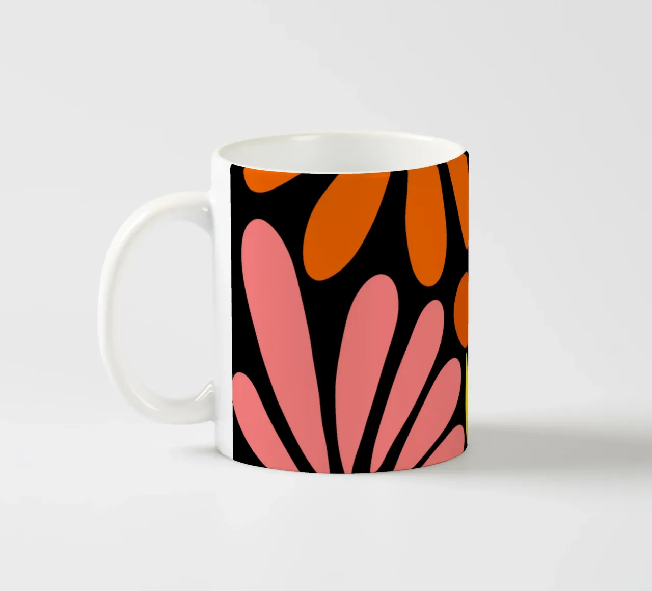 Colorful blooming tazza in ceramica da TijanaArtStudio88