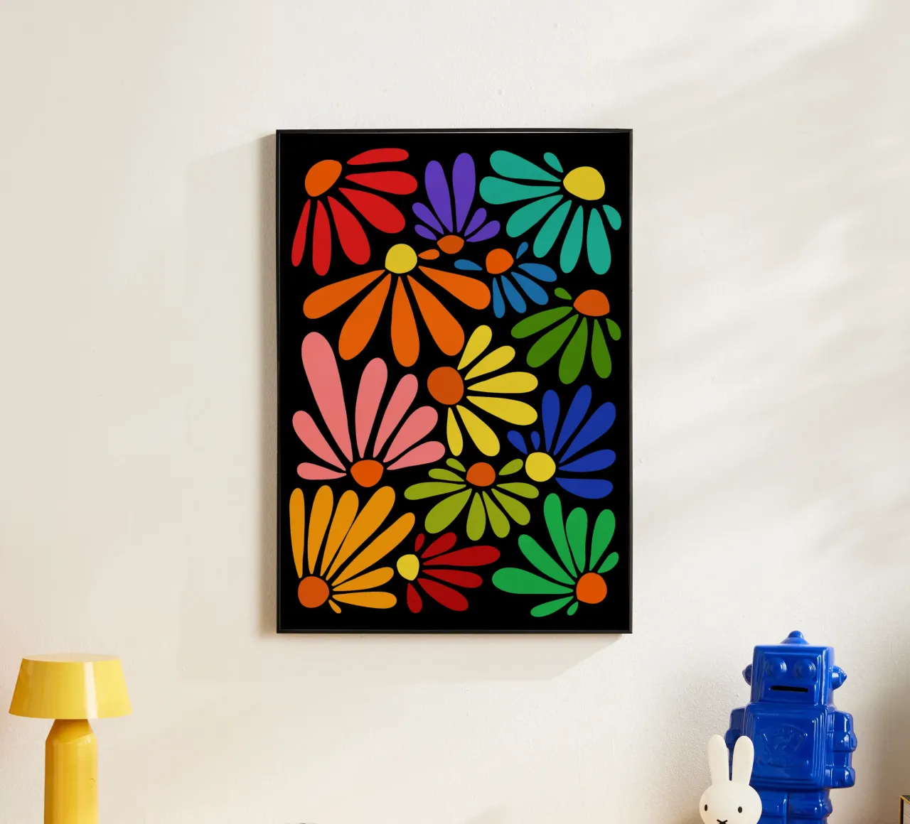 Colorful blooming alluminio dibond da TijanaArtStudio88
