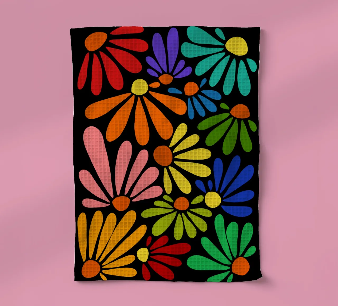 Colorful blooming canovaccio da cucina da TijanaArtStudio88