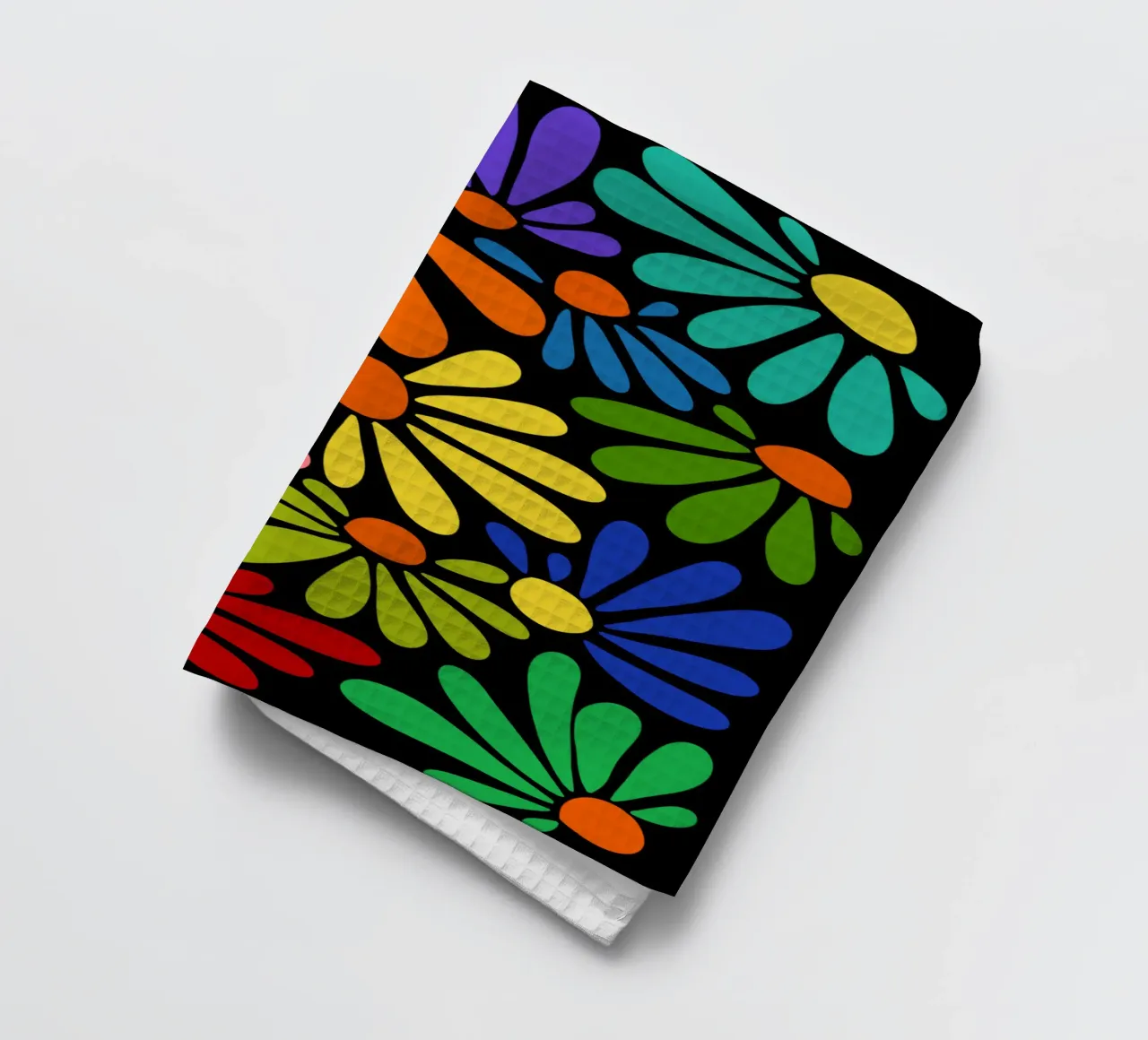 Colorful blooming canovaccio da cucina da TijanaArtStudio88