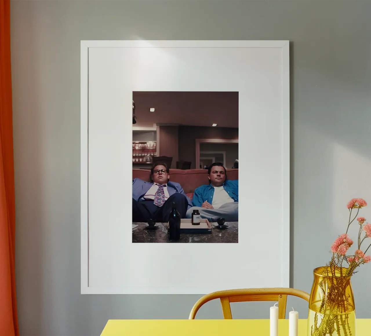 Meme Leonardo poster da Low poly art