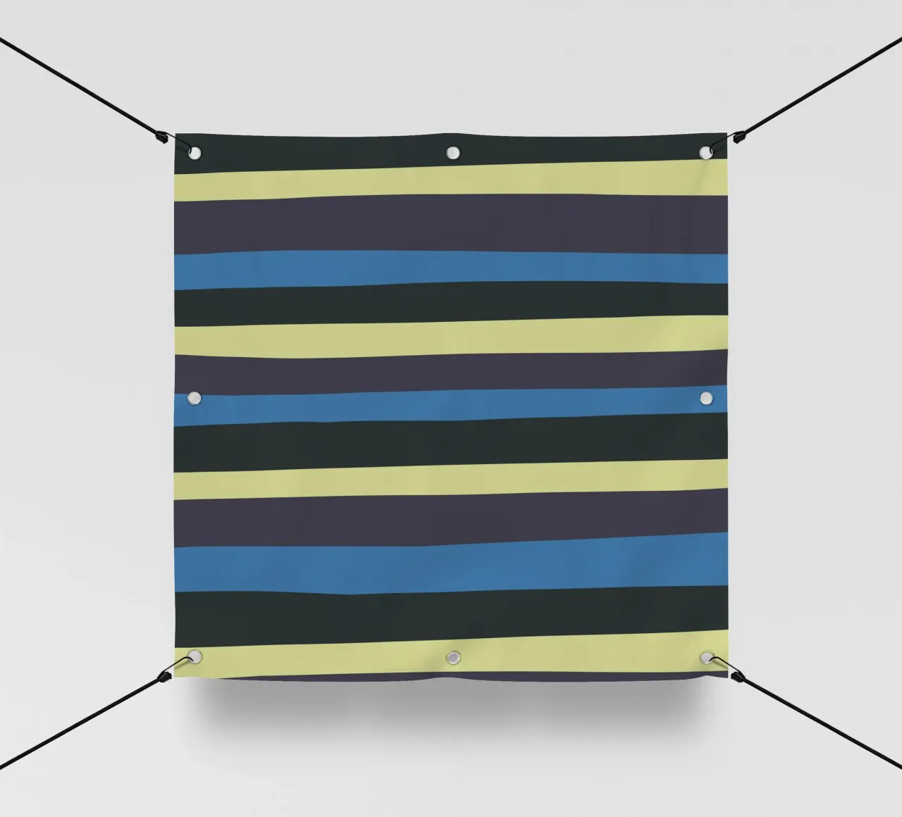 Strisce colorate var 4 telo in pvc da Little Dean