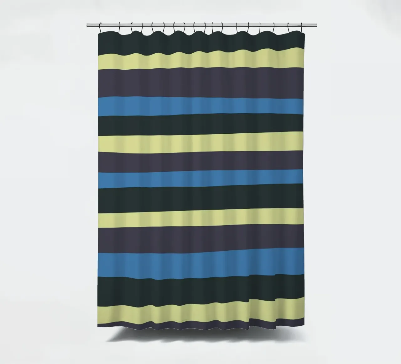 Strisce colorate var 4 tenda da doccia da Little Dean