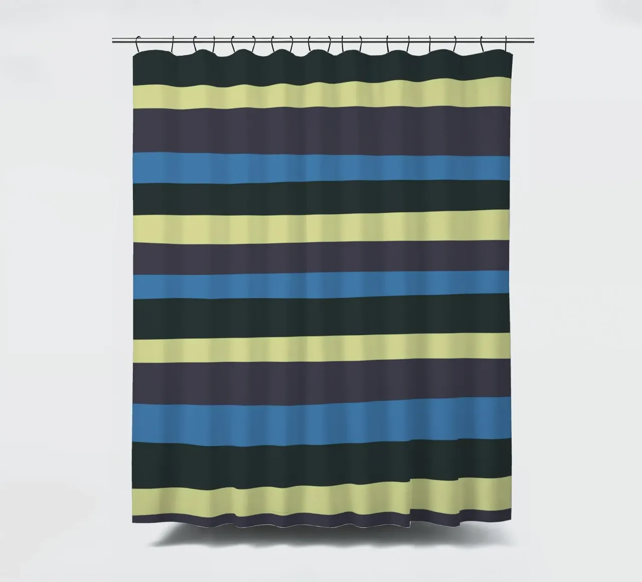 Strisce colorate var 4 tenda da doccia da Little Dean