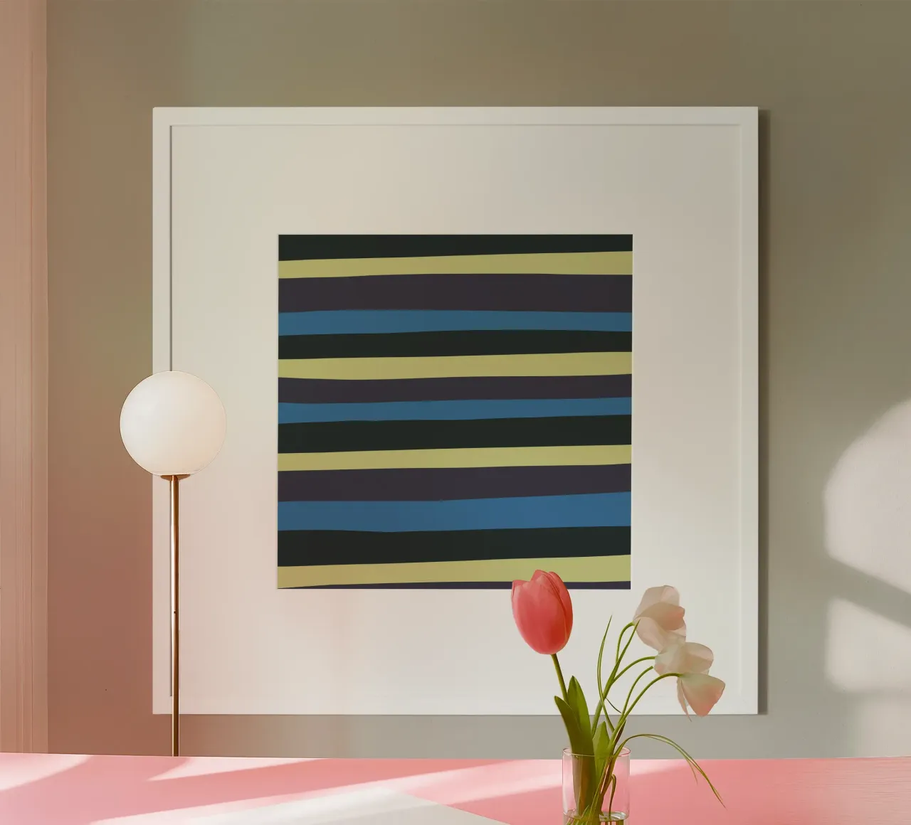 Strisce colorate var 4 carta hahnemรผhle da Little Dean