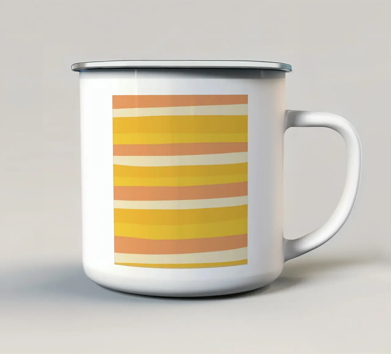 Le strisce di colore erano 7 tazza in smalto da Little Dean