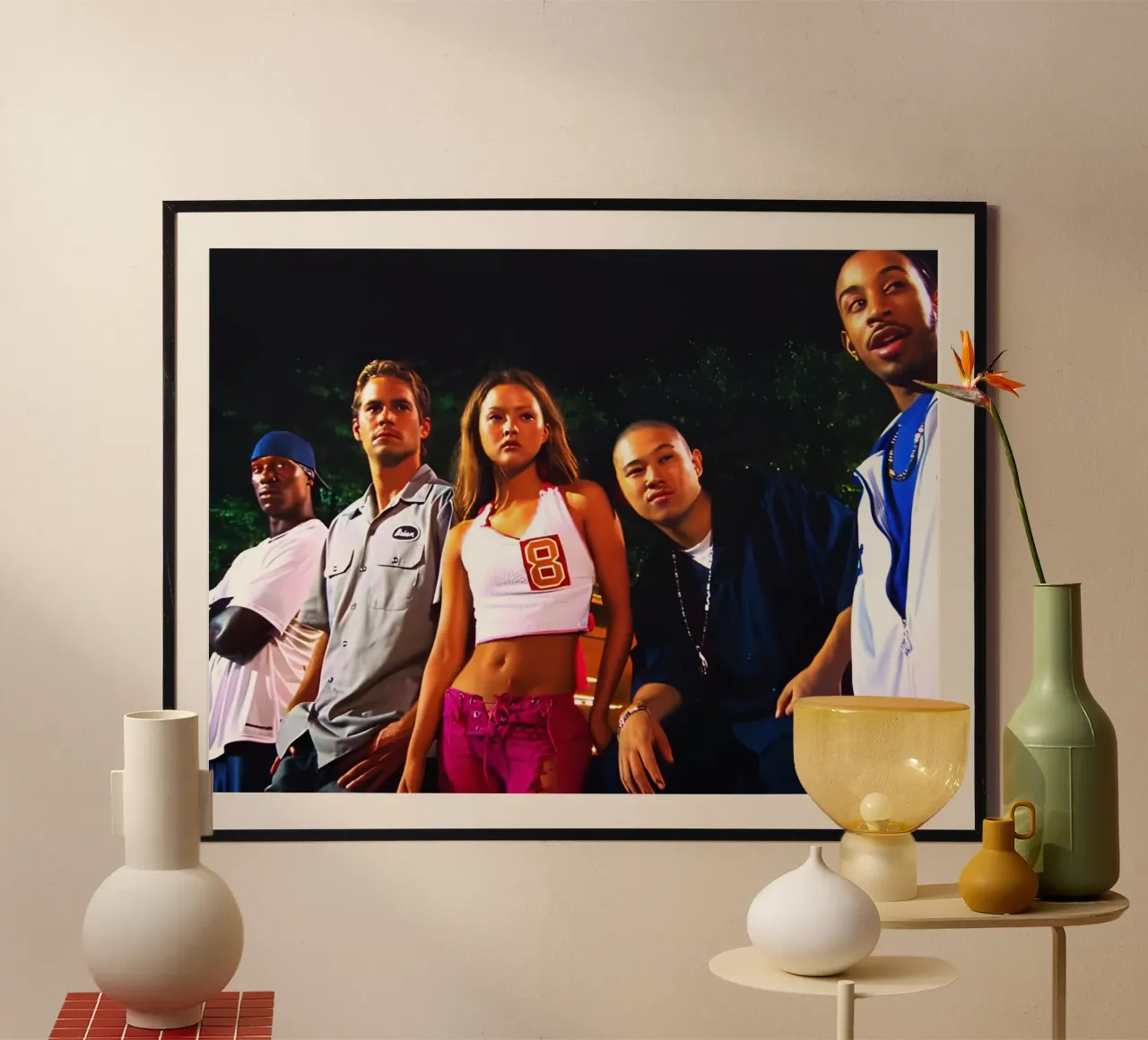 Fast Furious poster da Low poly art