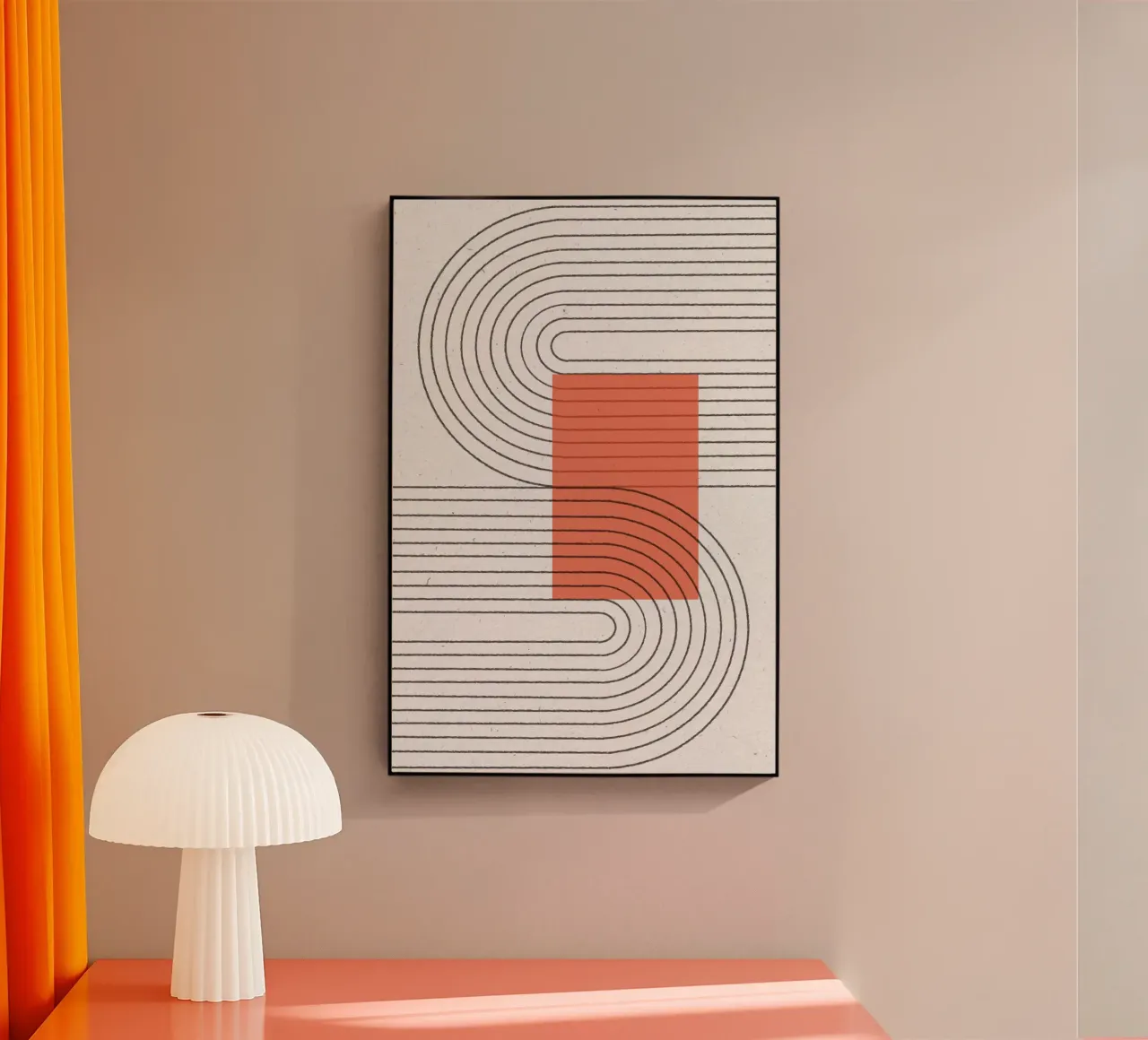 Equilibrio moderno e pacifico plexiglass da The Miuus Studio