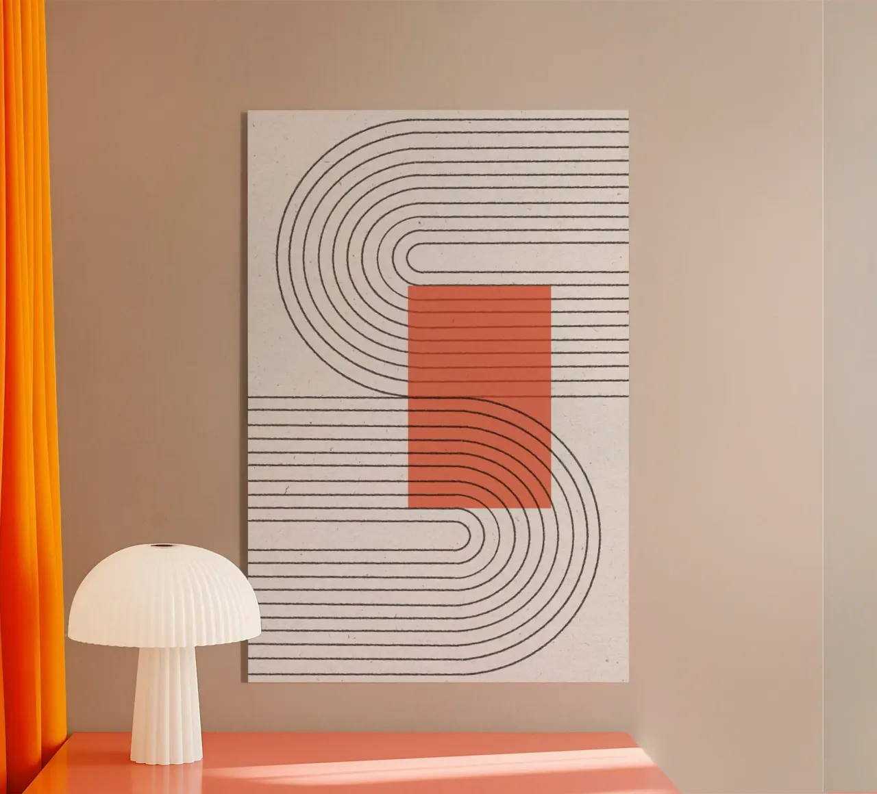 Equilibrio moderno e pacifico plexiglass da The Miuus Studio