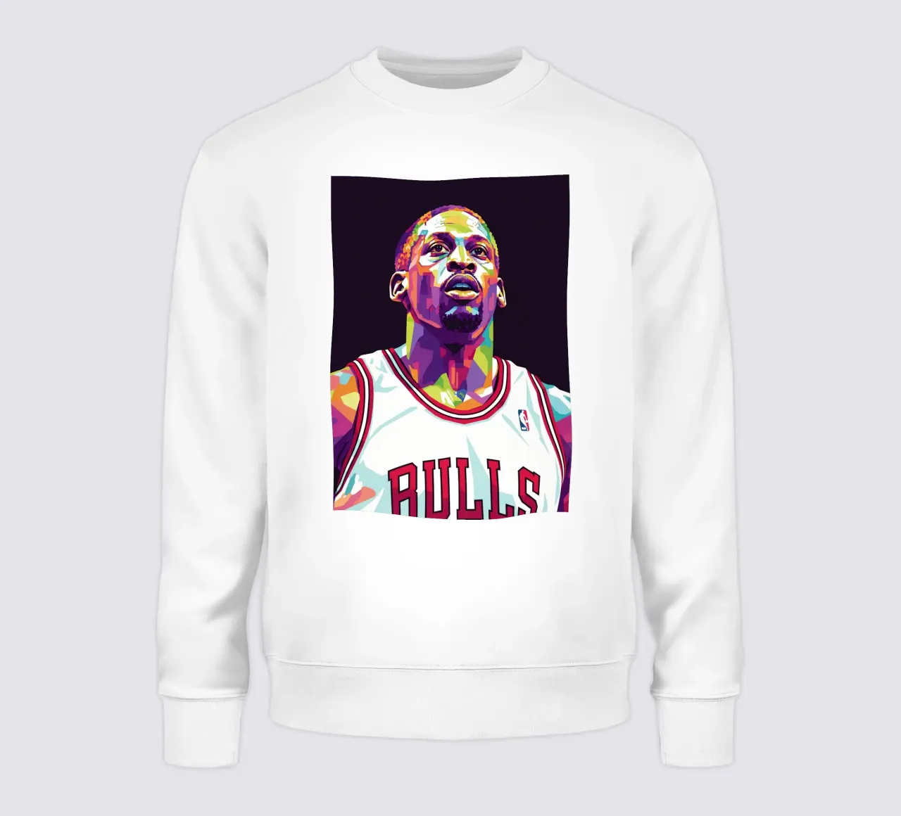 Dennis Rodman pop art #3 felpa da Hantamrata