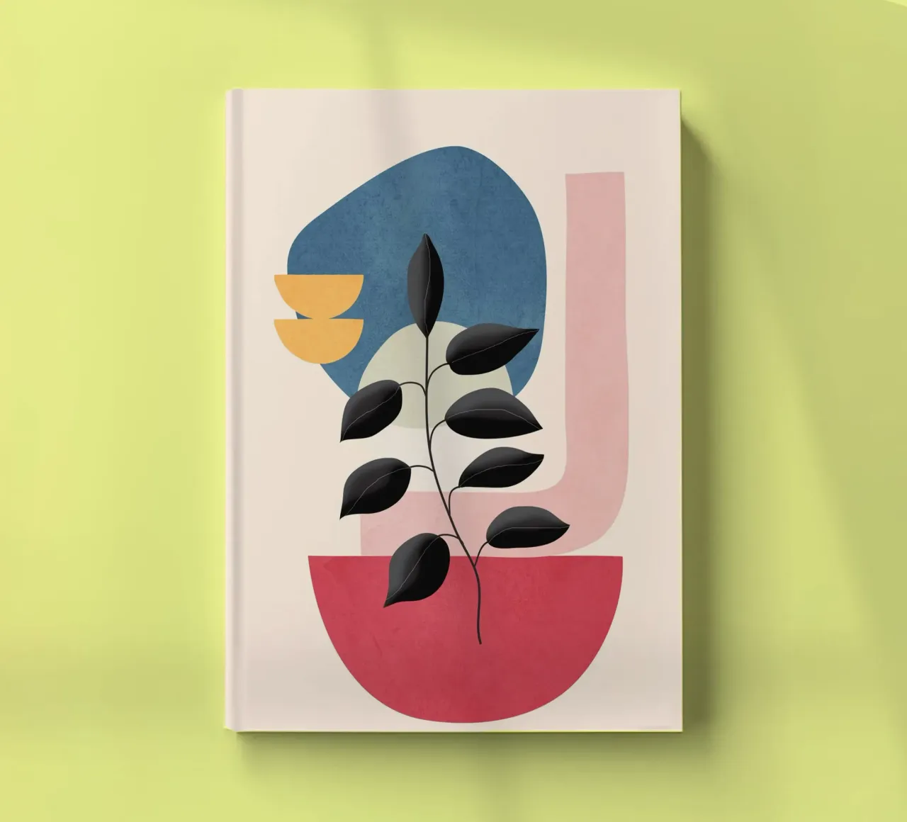 Soft Shapes XVIII notebook by cityart