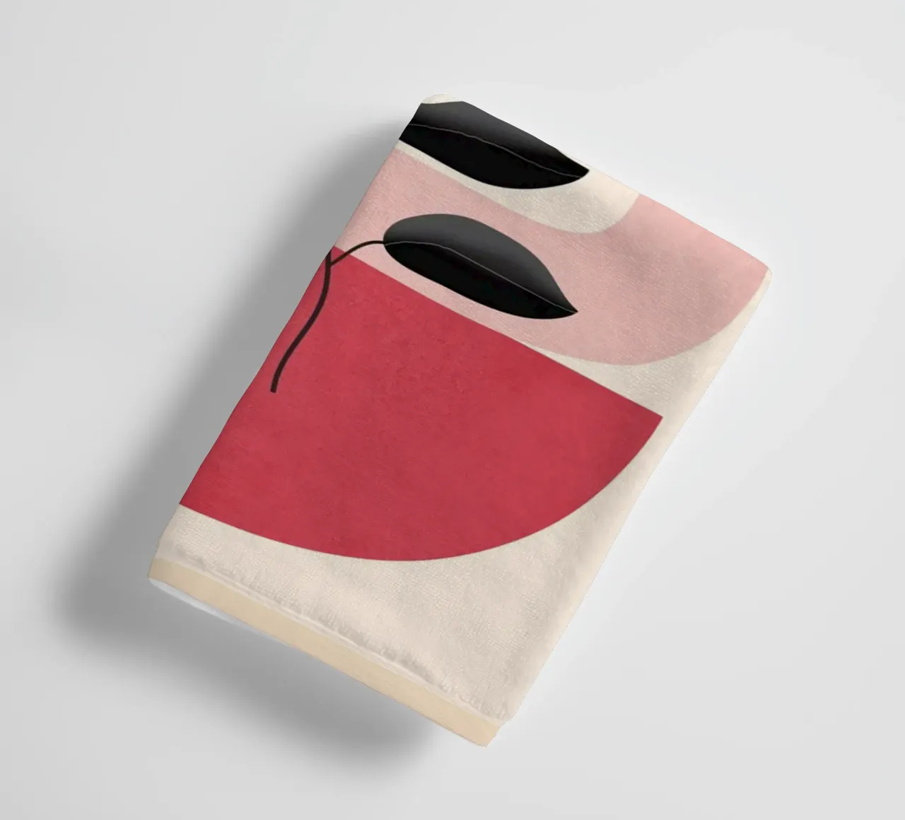 Soft Shapes XVIII towel by cityart