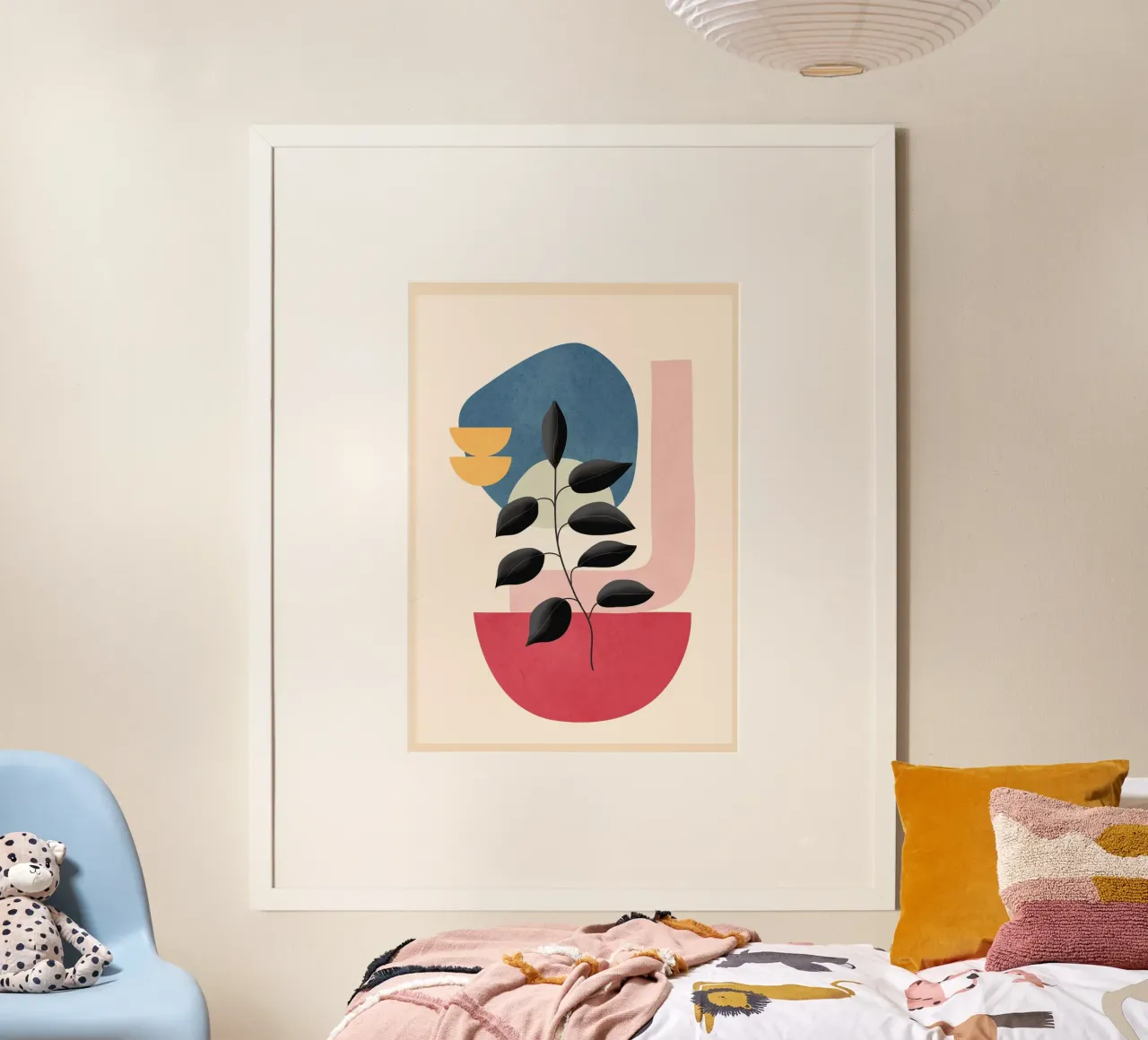 Soft Shapes XVIII poster da cityart