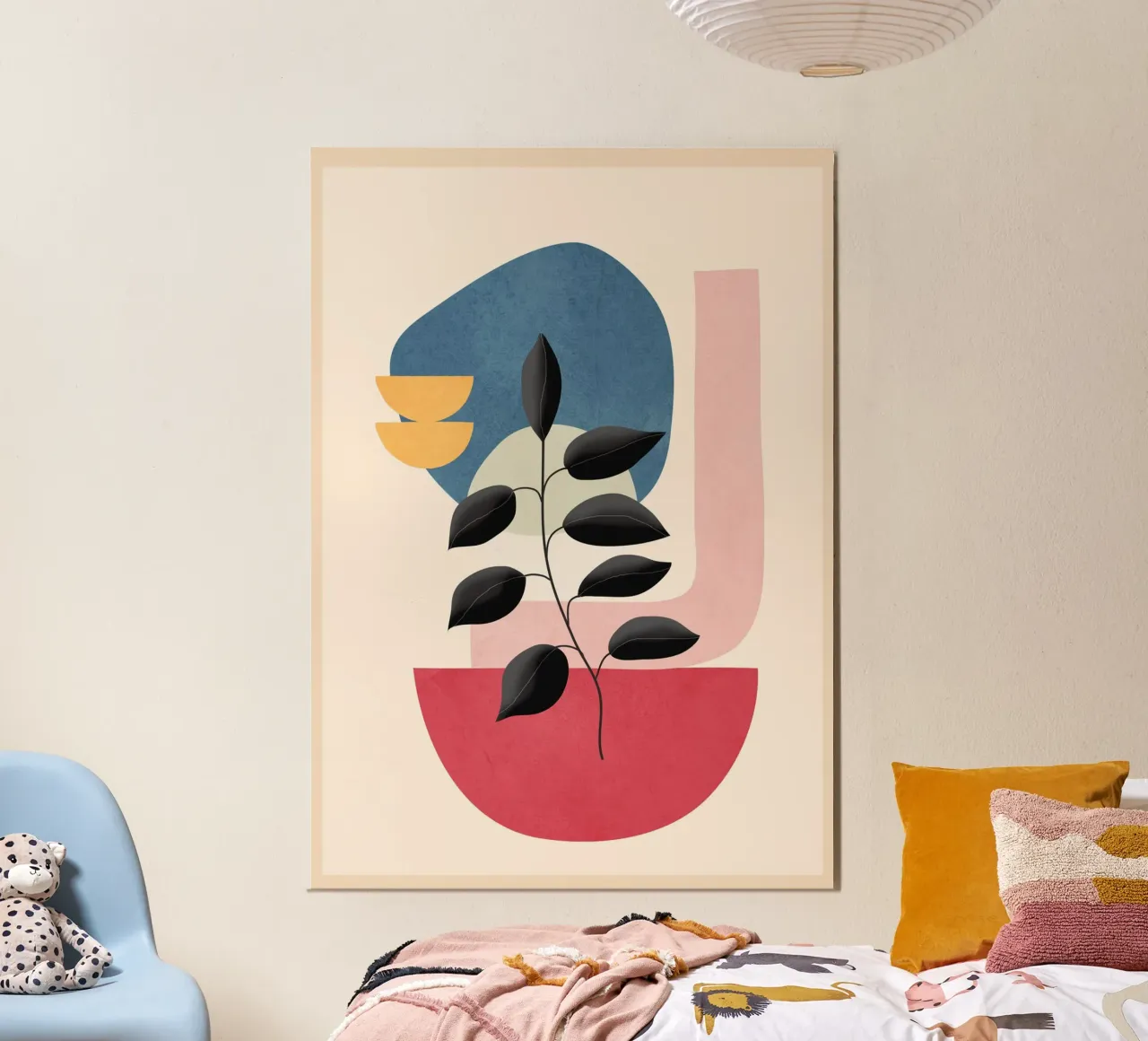 Soft Shapes XVIII poster da cityart