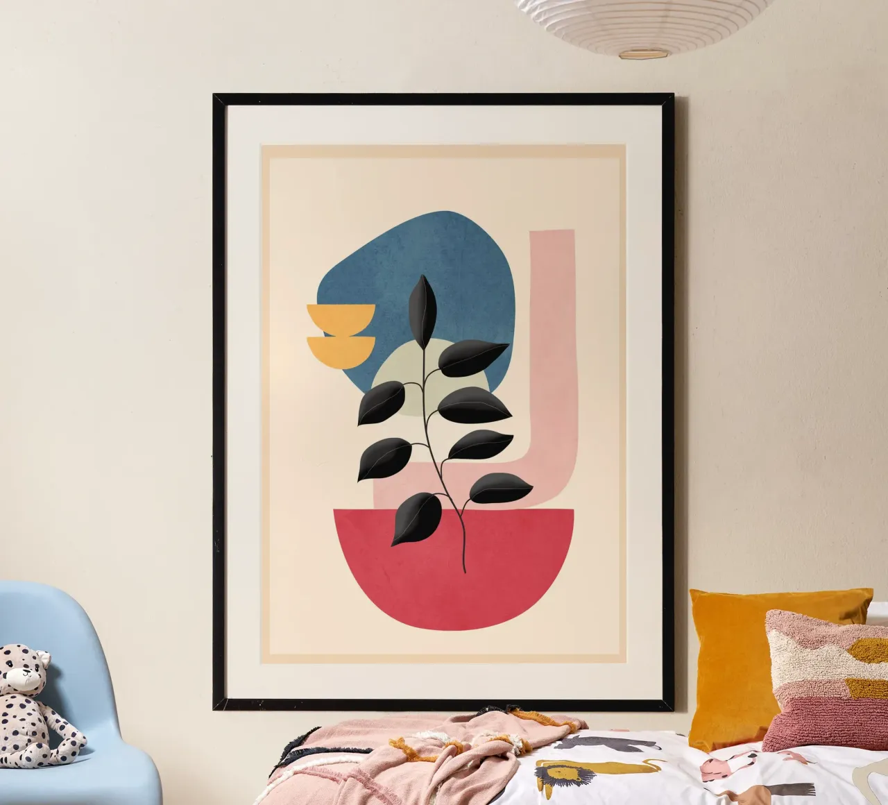 Soft Shapes XVIII poster da cityart