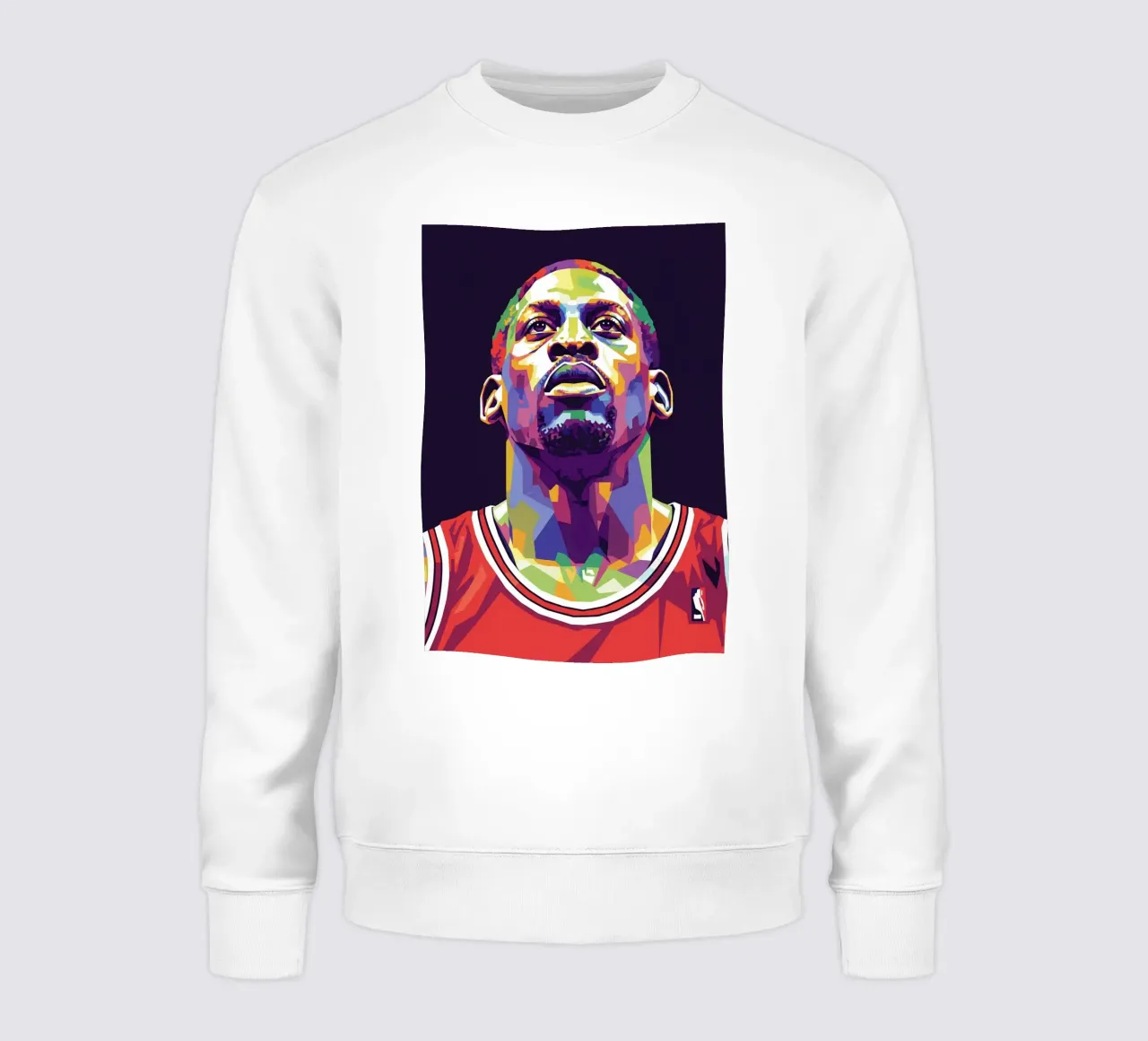 Dennis Rodman pop art #4 felpa da Hantamrata