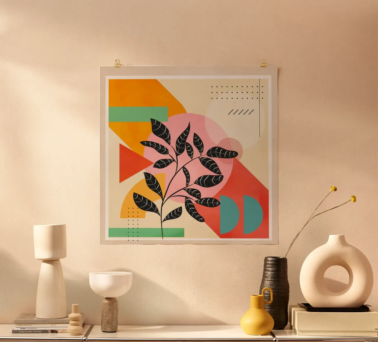 Tropical Geometry 8 poster da cityart