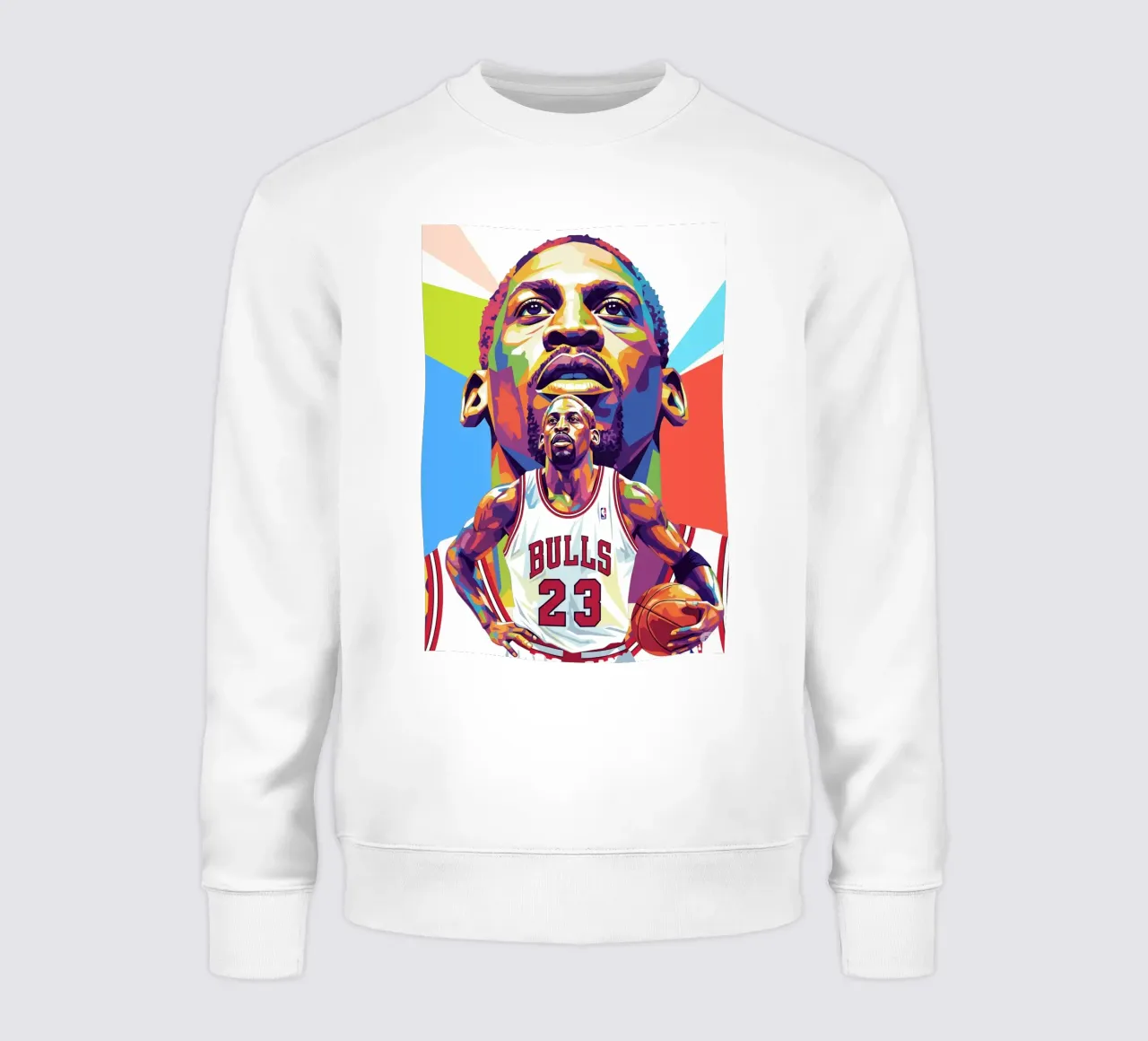 Dennis Rodman pop art #5 felpa da Hantamrata