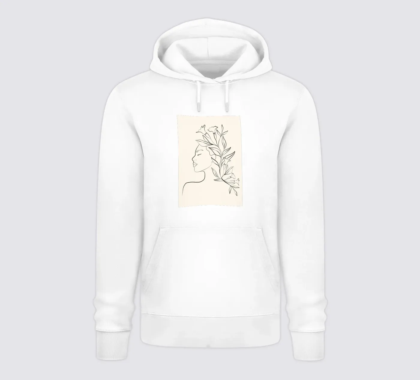 Minimal Blooming 03 hoodie van Nadjaa