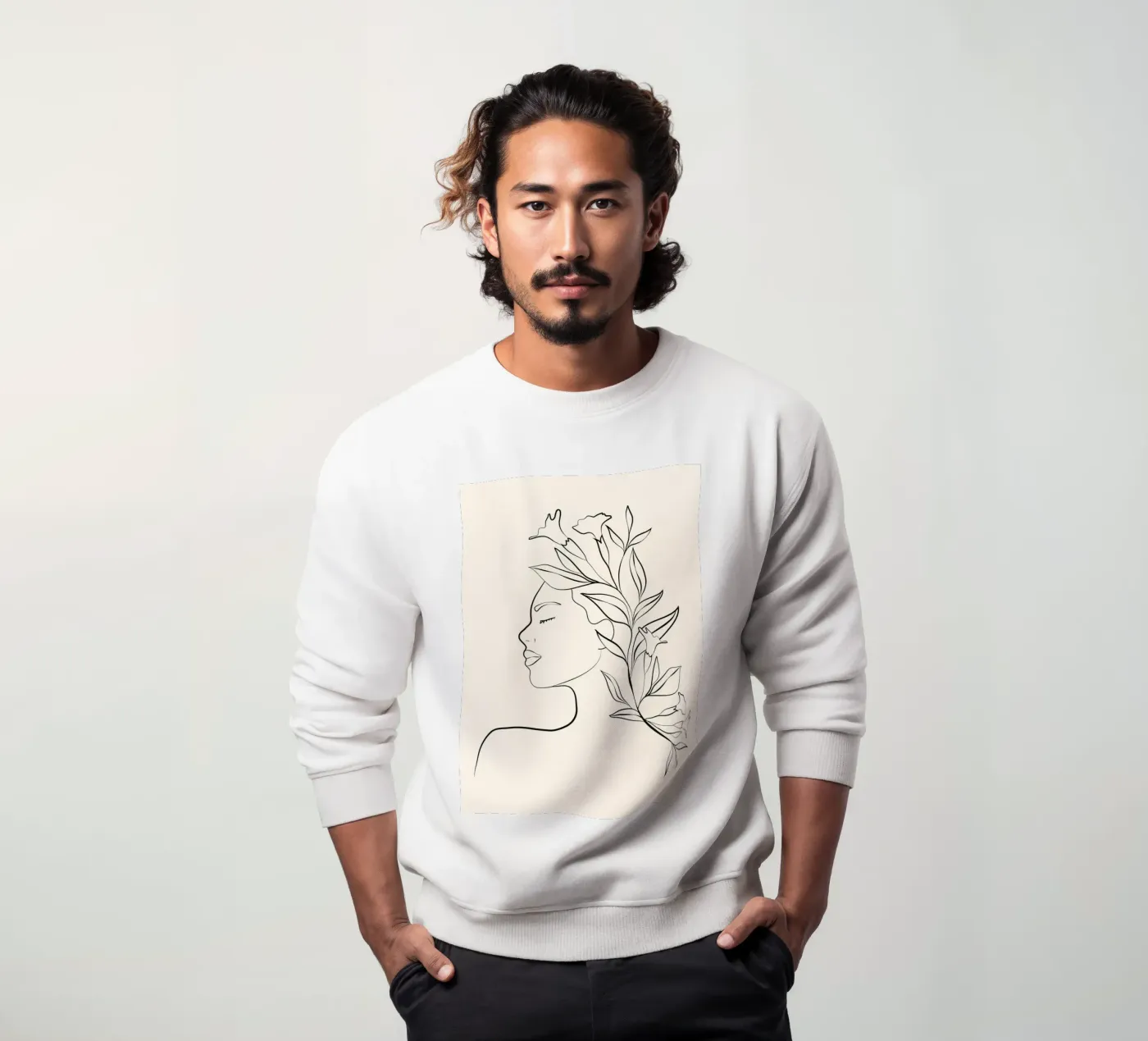 Minimal Blooming 03 sweat de Nadjaa