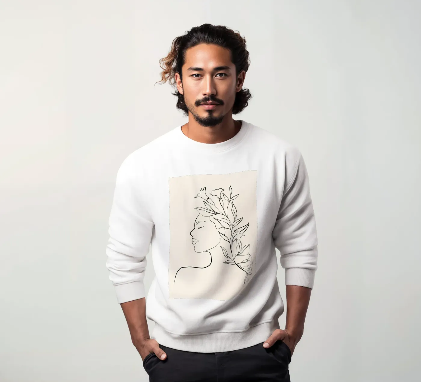 Minimal Blooming 03 sweat de Nadjaa