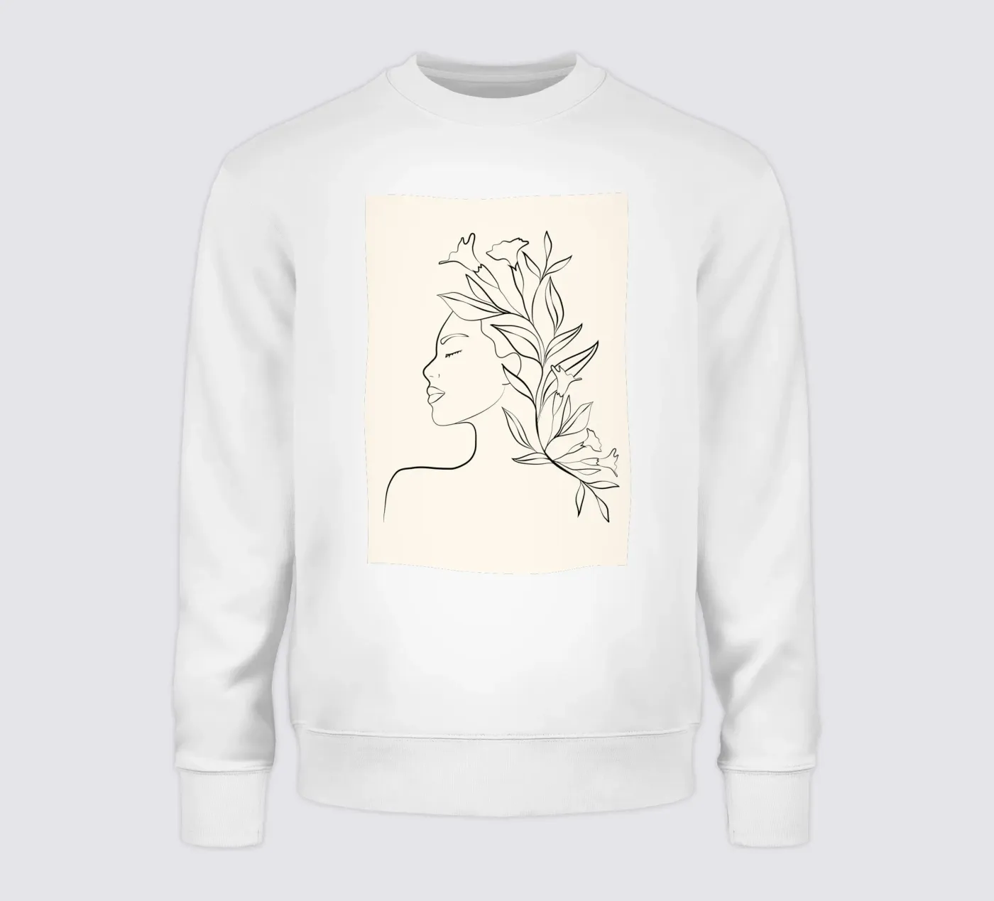 Minimal Blooming 03 felpa da Nadjaa