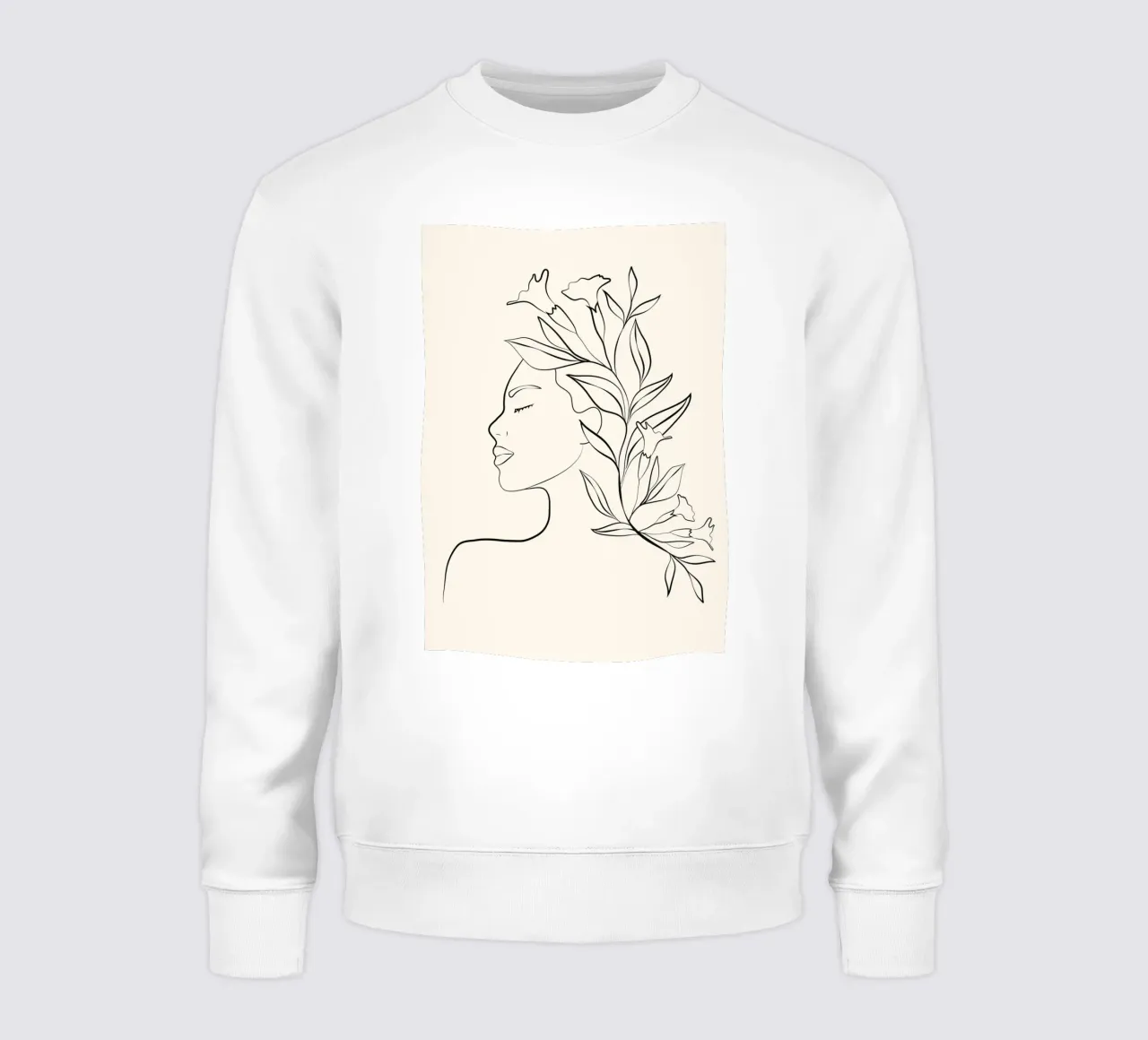 Minimal Blooming 03 felpa da Nadjaa