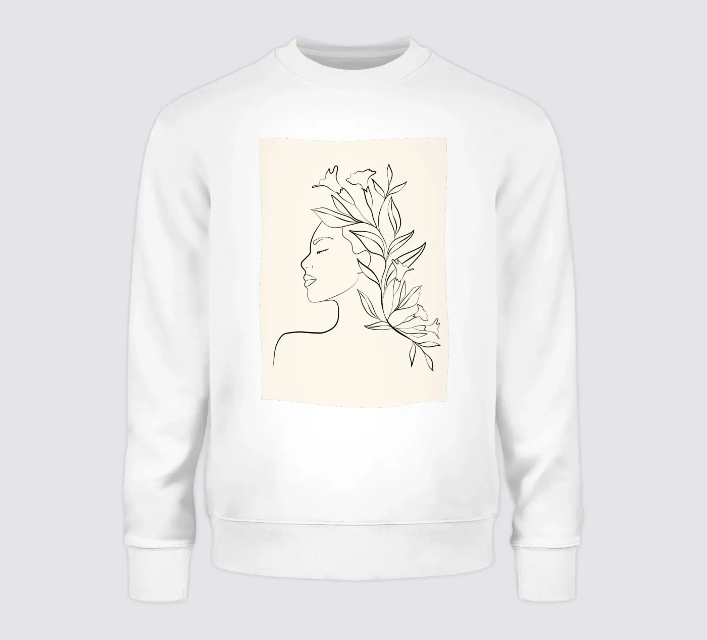 Minimal Blooming 03 felpa da Nadjaa