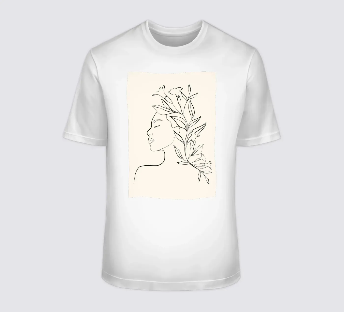 Minimal Blooming 03 t-shirt da Nadjaa