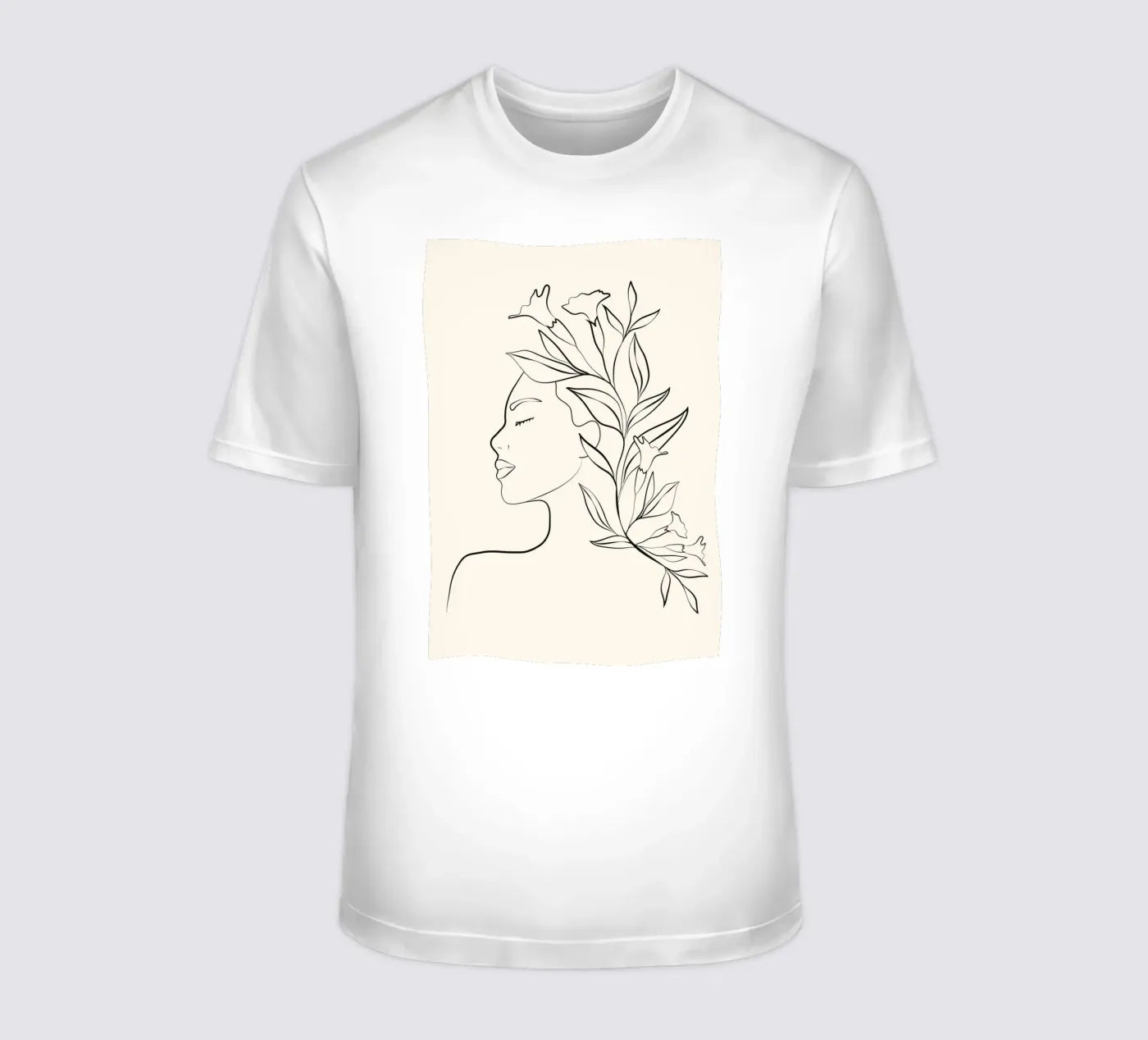 Minimal Blooming 03 t-shirt da Nadjaa