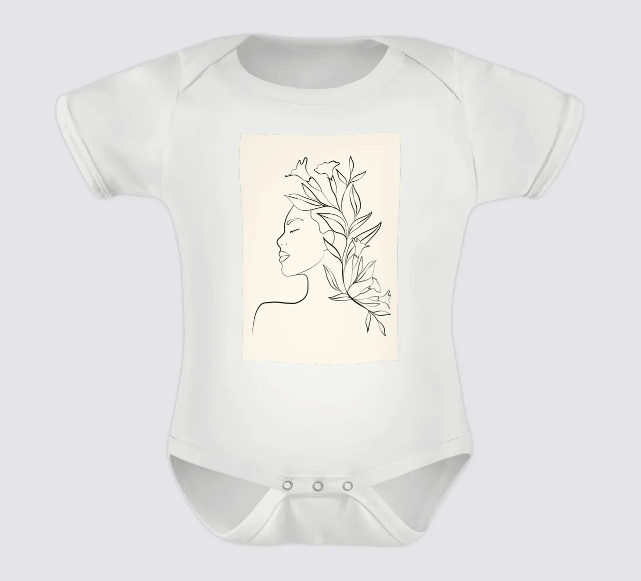 Minimal Blooming 03 body bébé de Nadjaa