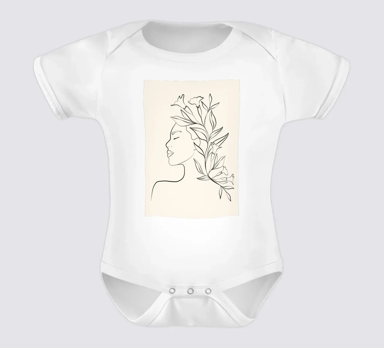Minimal Blooming 03 body bébé de Nadjaa