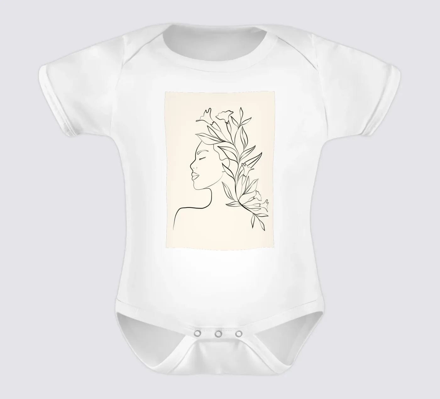 Minimal Blooming 03 body bébé de Nadjaa