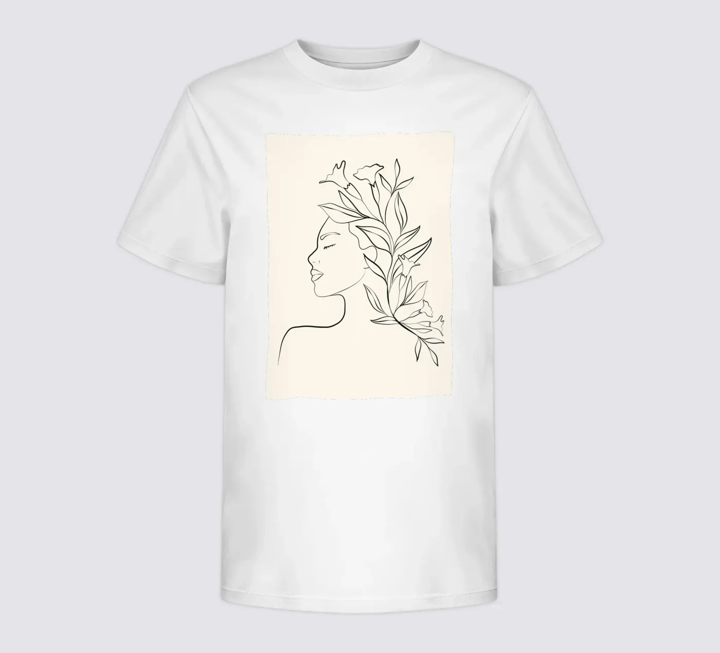 Minimal Blooming 03 Kinder T-Shirt von Nadjaa