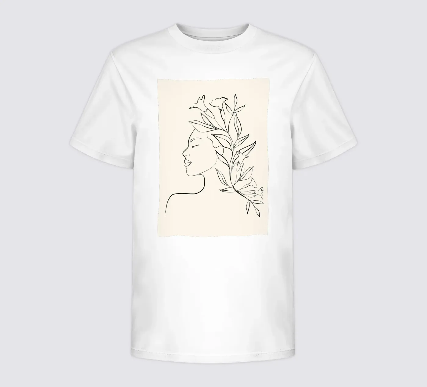 Minimal Blooming 03 Kinder T-Shirt von Nadjaa