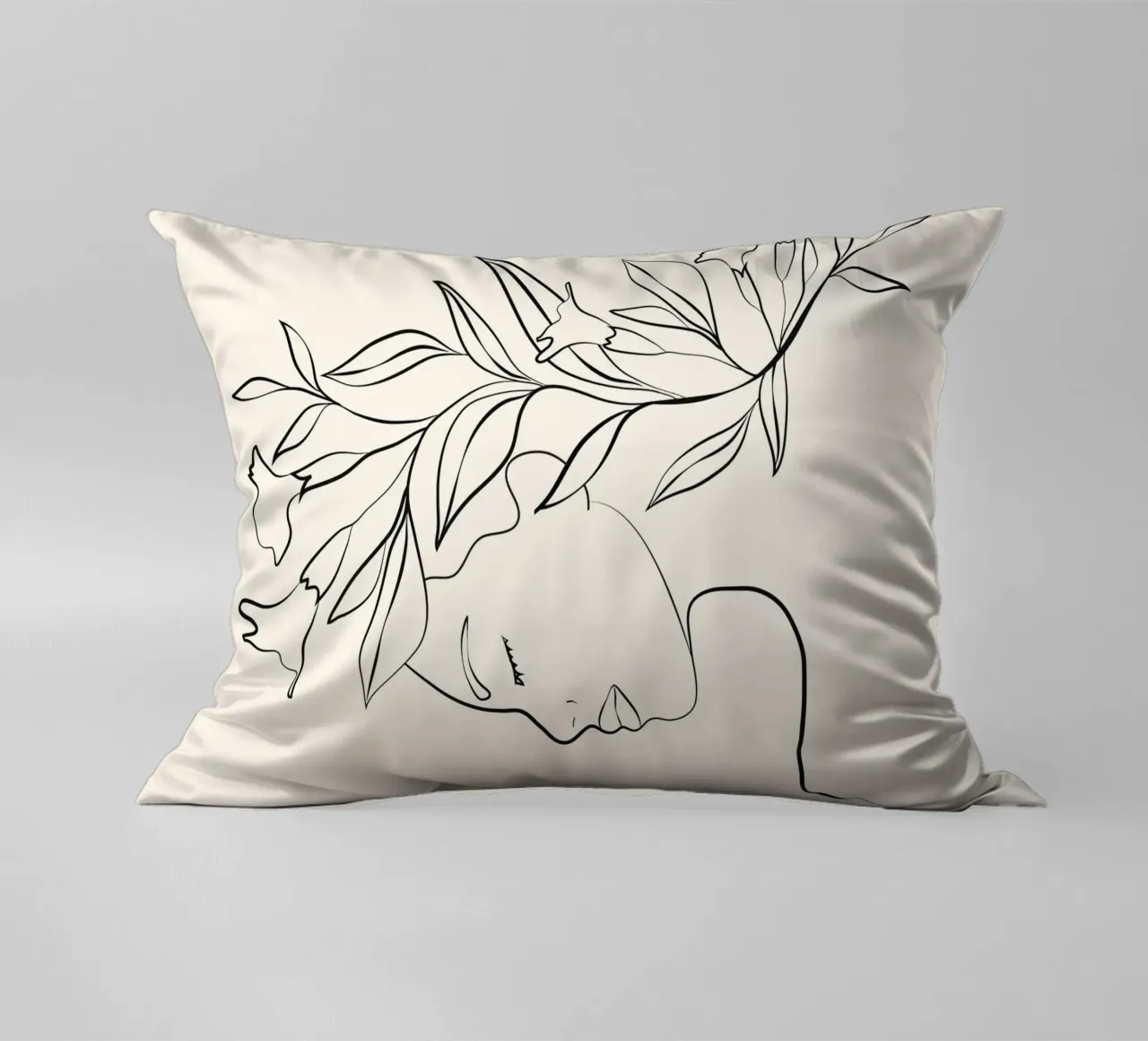 Minimal Blooming 03 cuscino da Nadjaa