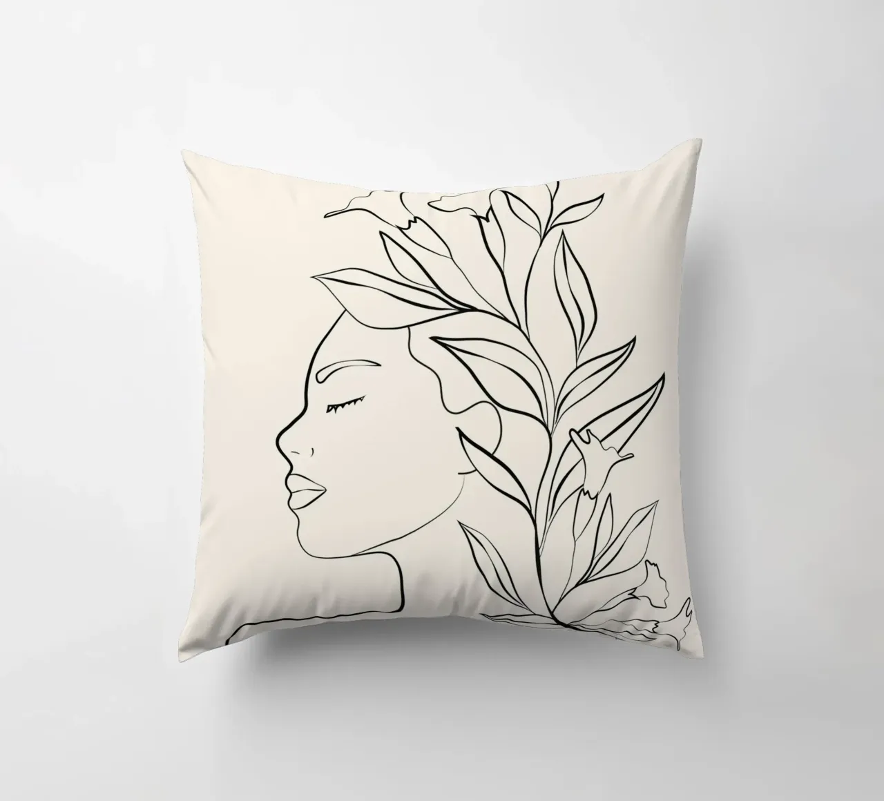 Minimal Blooming 03 cuscino da Nadjaa