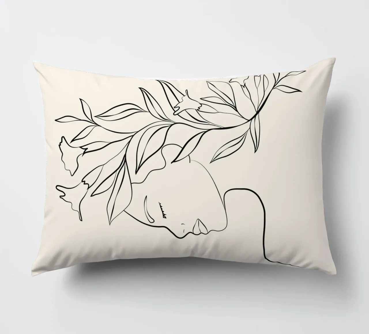 Minimal Blooming 03 cuscino da Nadjaa