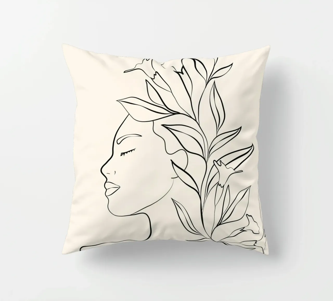 Minimal Blooming 03 cuscino da Nadjaa