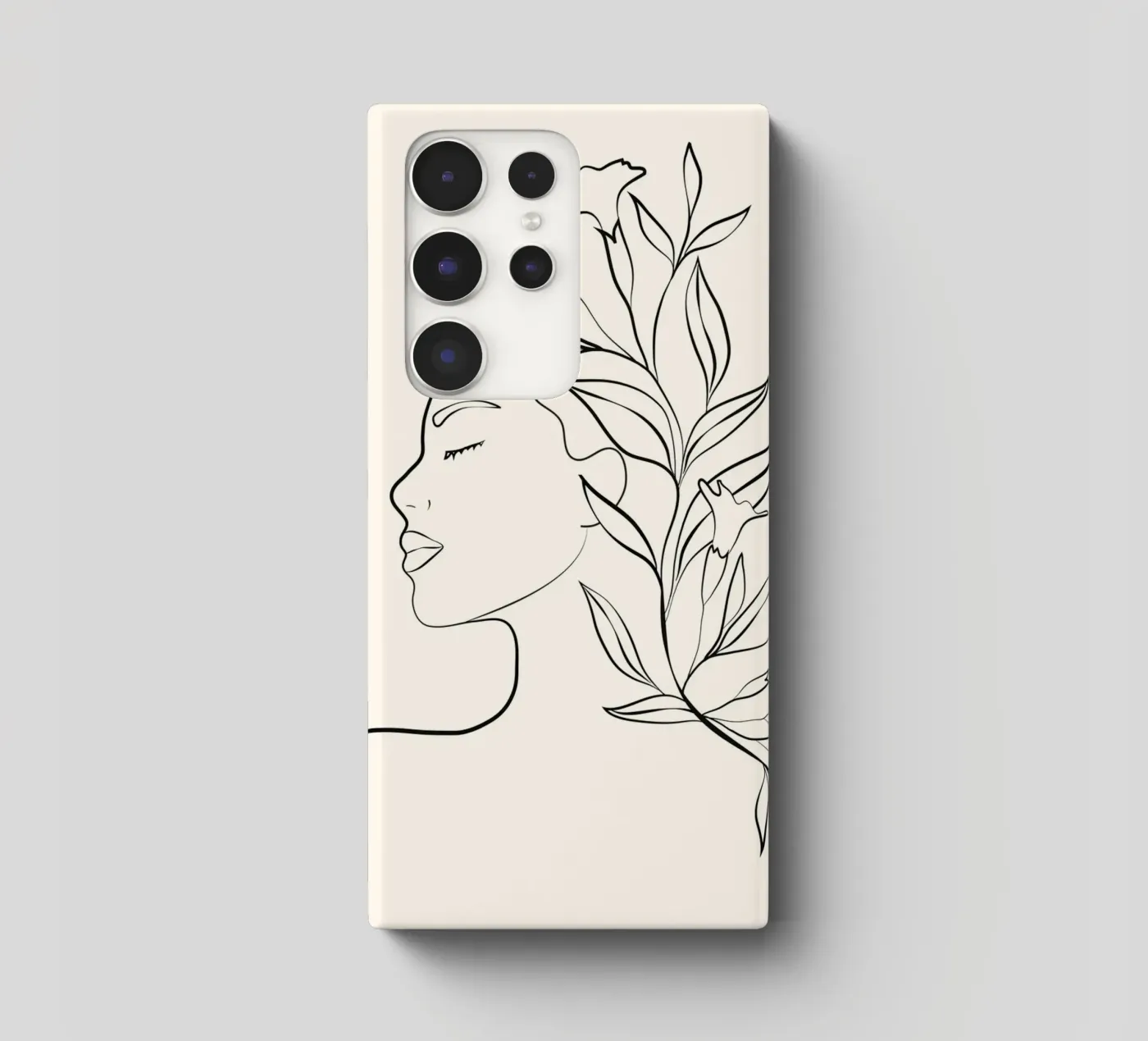 Minimal Blooming 03 Samsung Hülle von Nadjaa