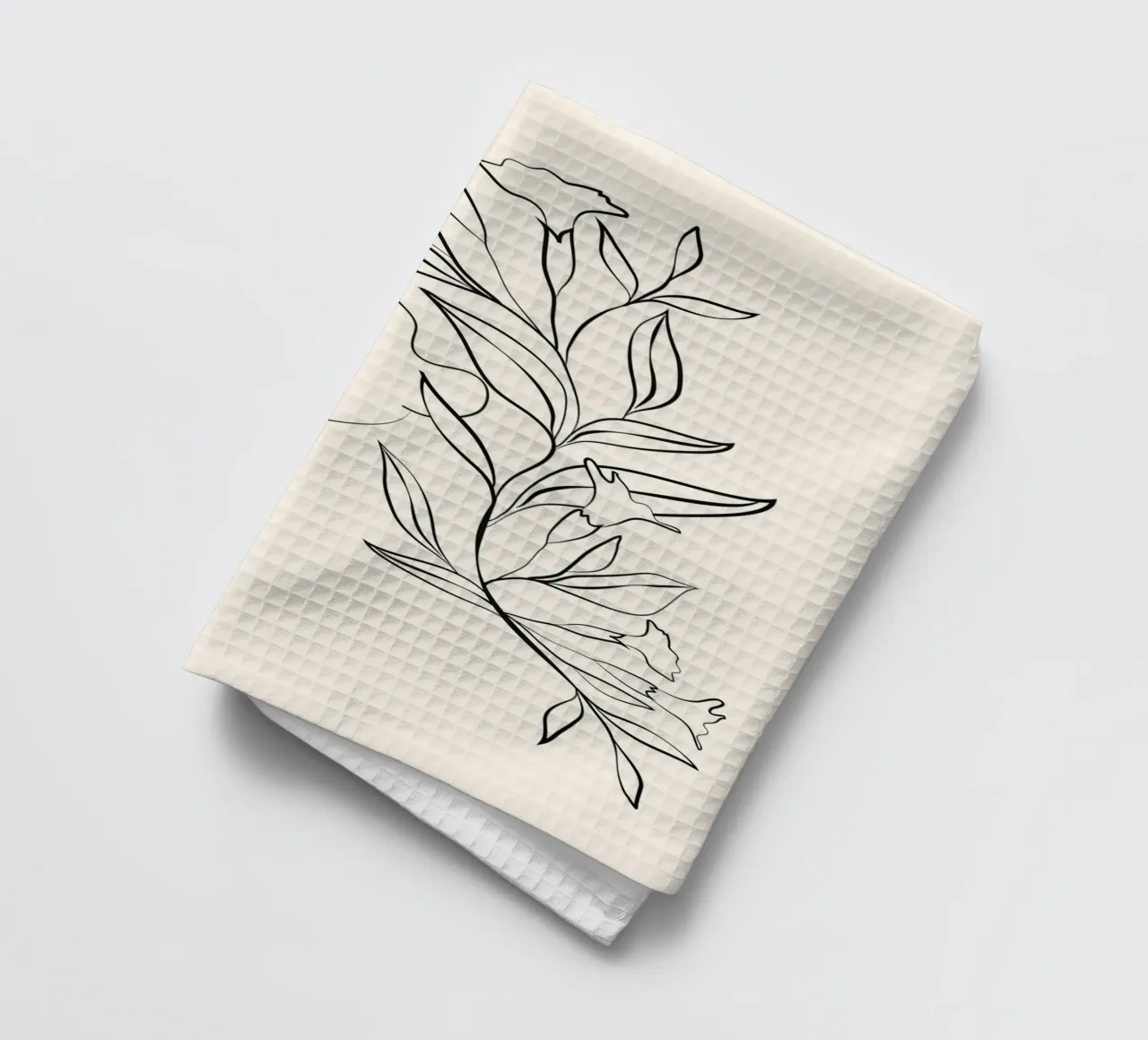 Minimal Blooming 03 torchon de Nadjaa