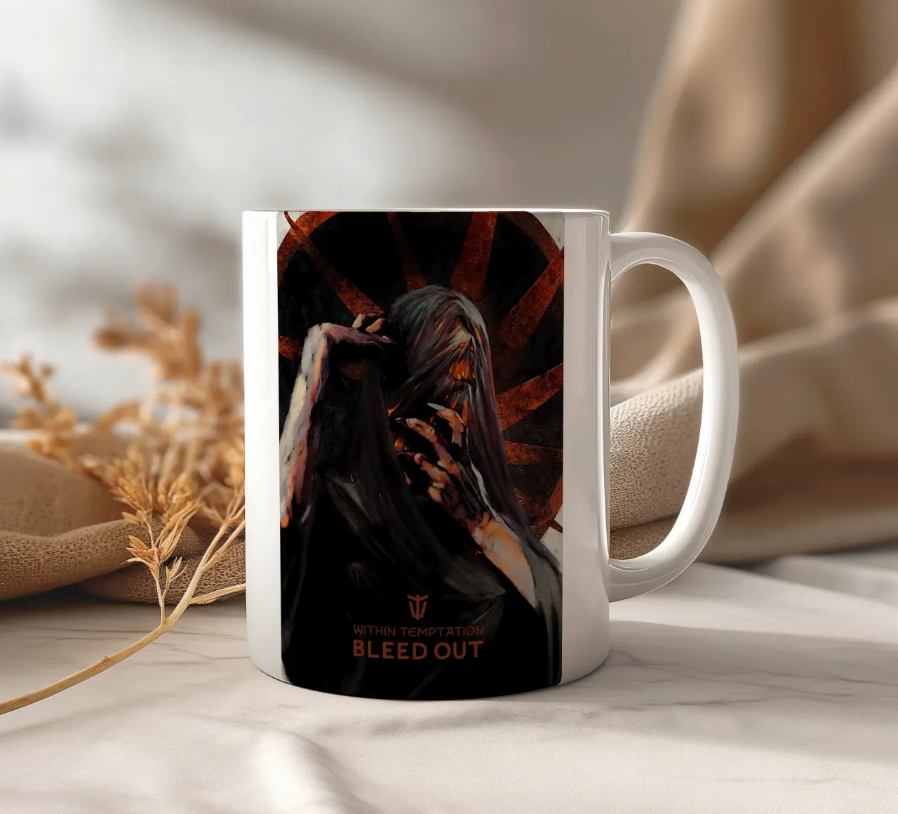 All'interno di Temptation Bleed Out tazza in ceramica da shiners