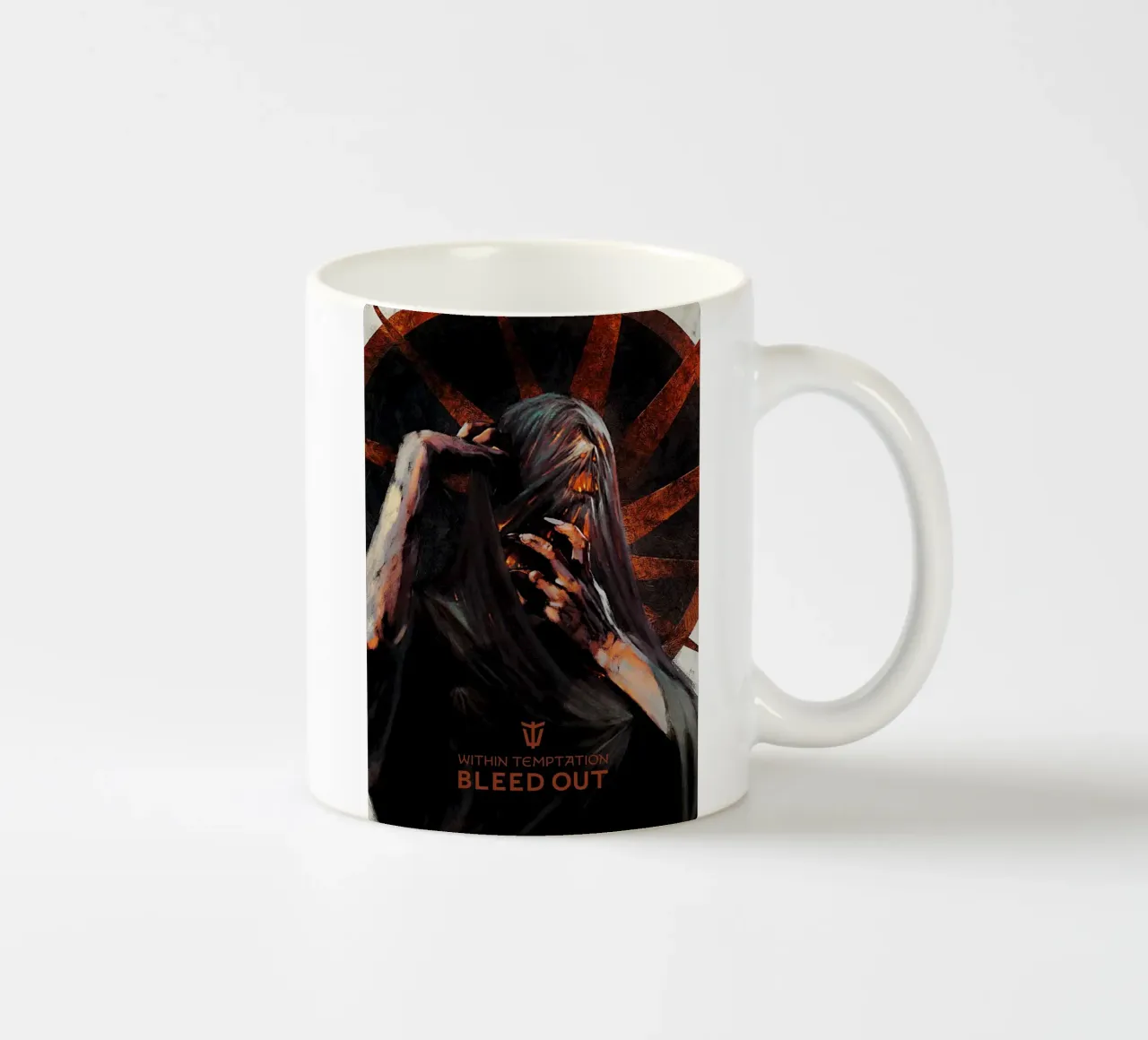 All'interno di Temptation Bleed Out tazza in ceramica da shiners