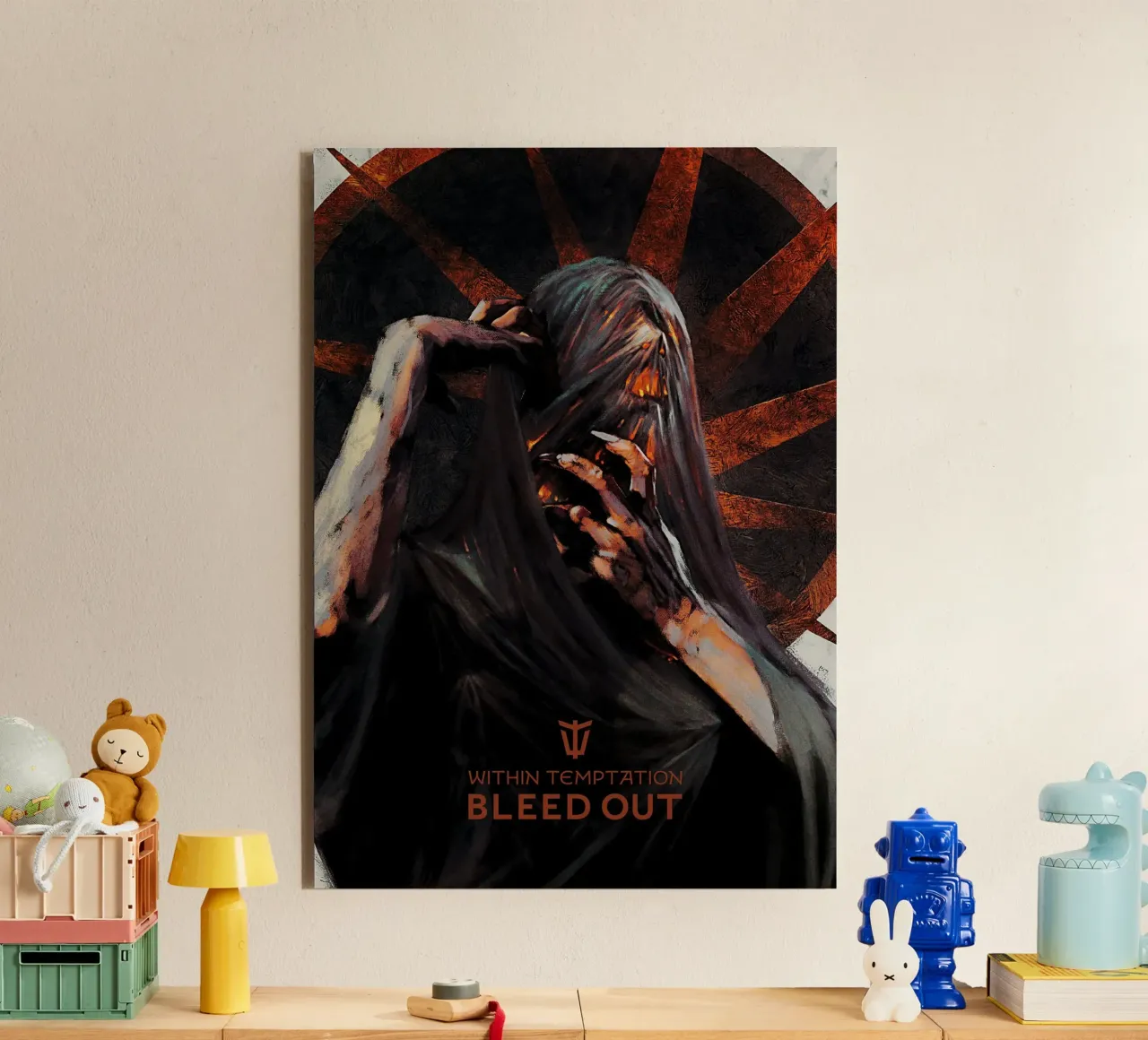All'interno di Temptation Bleed Out alluminio dibond da shiners