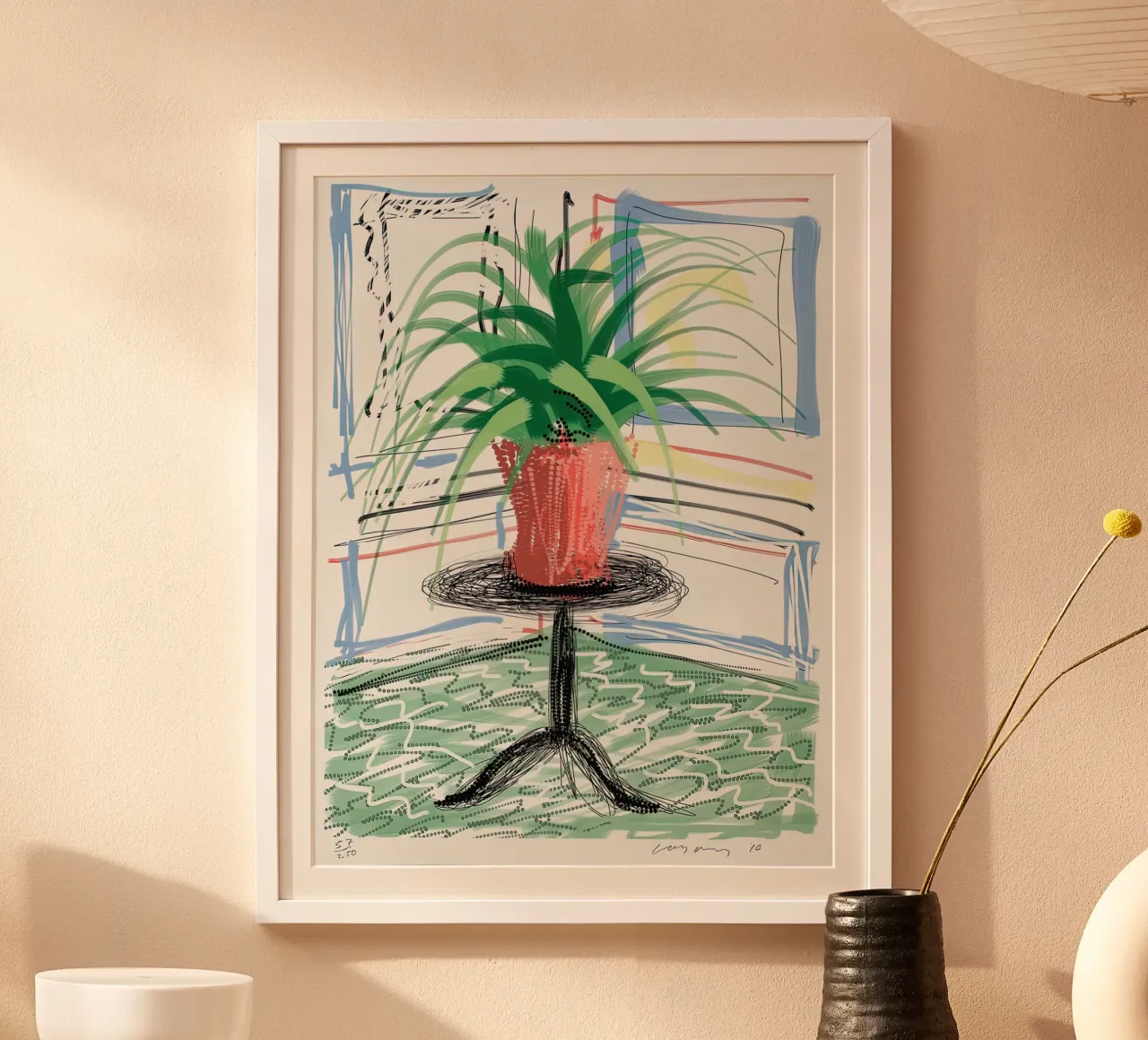 Un libro più grande, edizione artistica C poster con telaio in plastica da Glen Stephens